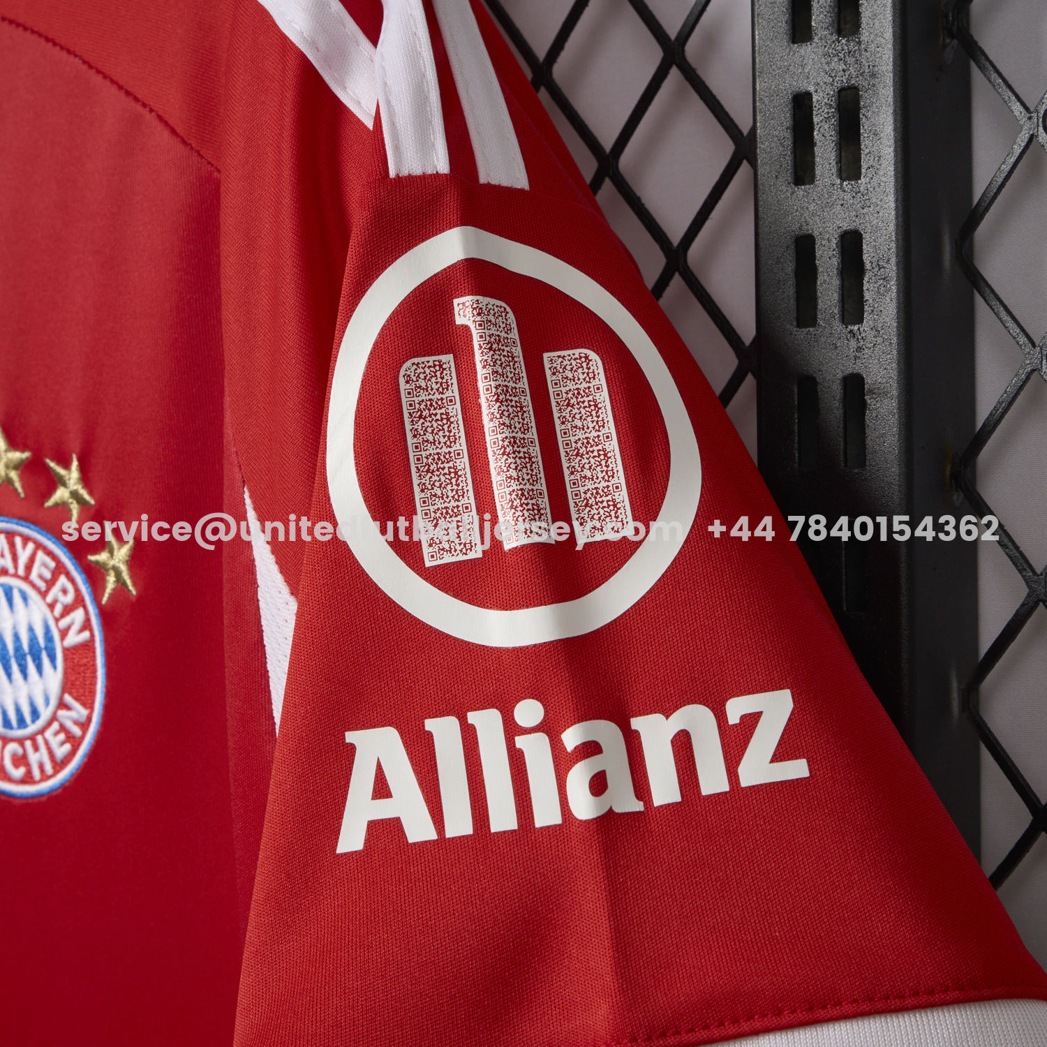 unitedfutballjersey-Bayern Munich 25-26 Home Red Jersey - Fans Version