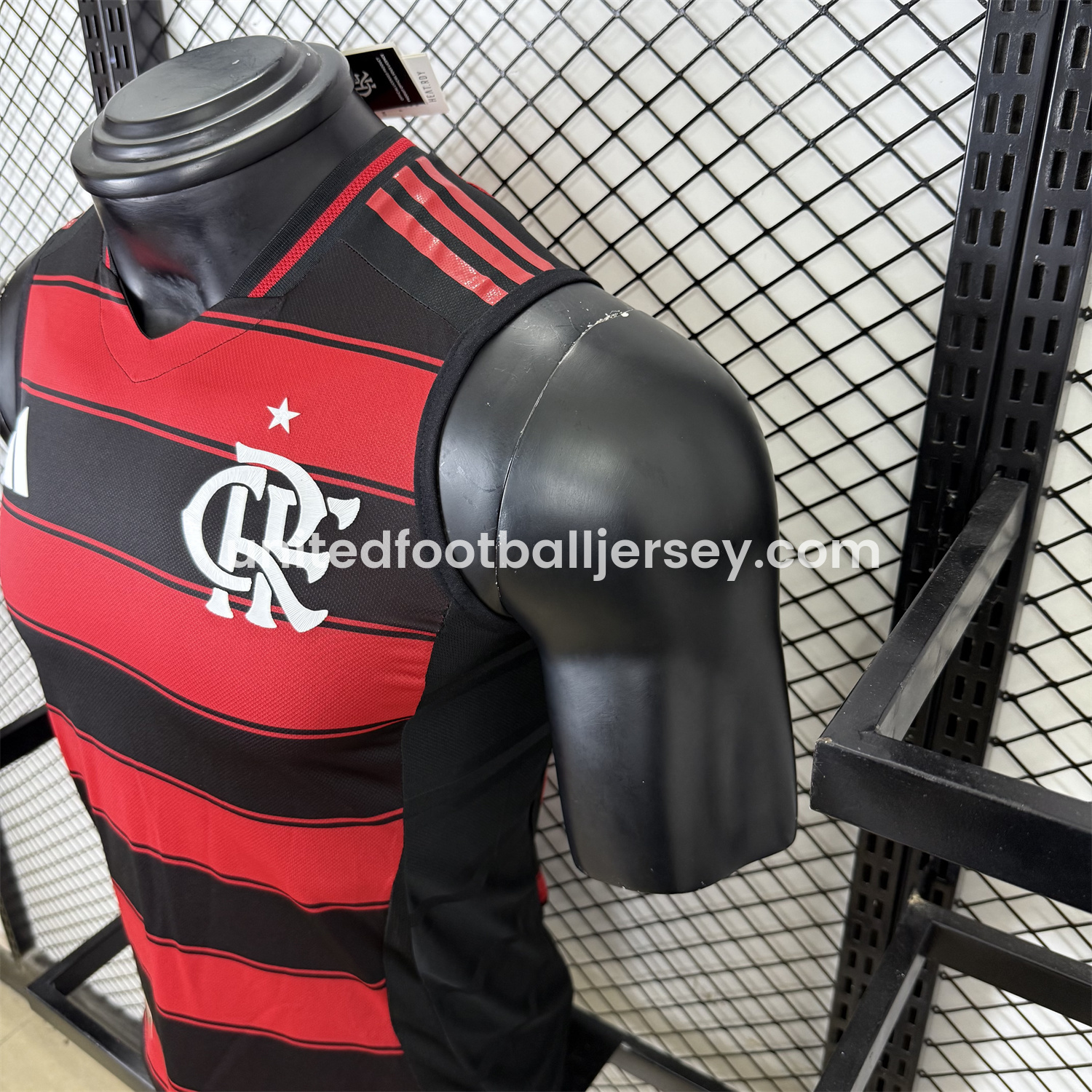 unitedfutballjersey-Flamengo 25-26 Home Unsponsored Vest - Player Version