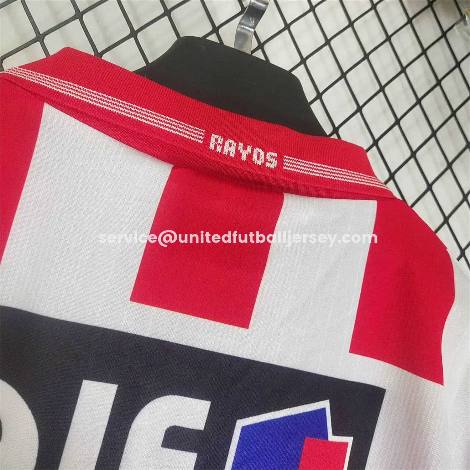 unitedfutballjersey-Retro Club Necaxa 1995-96 Home Jersey