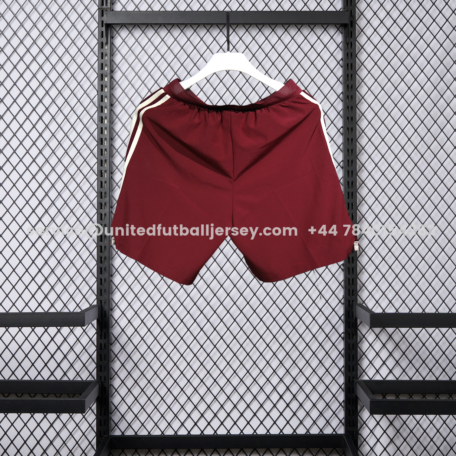 unitedfutballjersey-Arsenal 25-26 Third Red Shorts - Player Version
