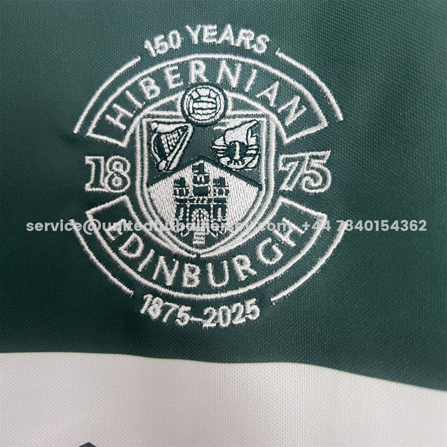 unitedfutballjersey-Hibernian 25-26 150th Anniversary Special Jersey - Fans Version