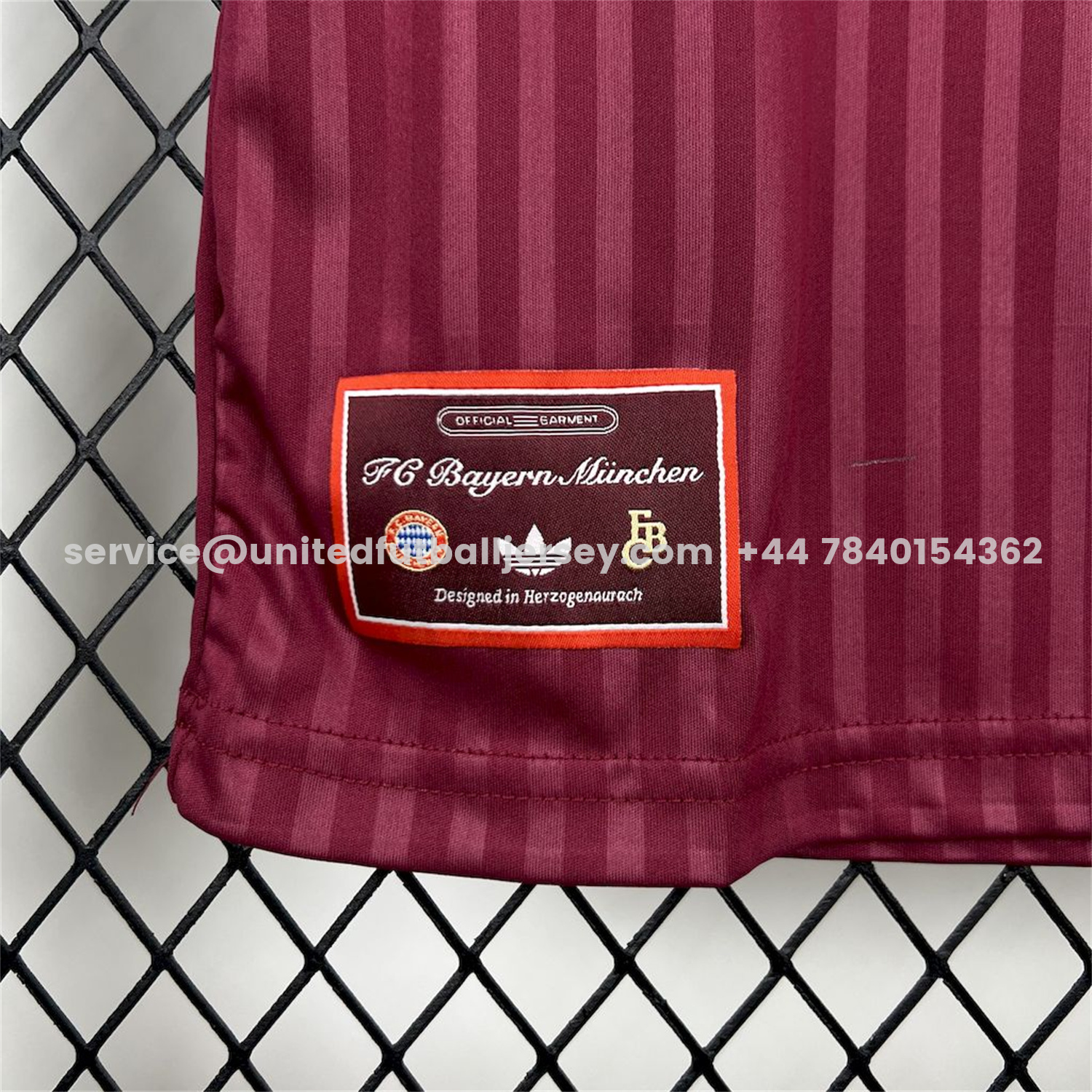 unitedfutballjersey-Bayern Munich 24-25 Red Terrace Icon Retro Style Kids Kit