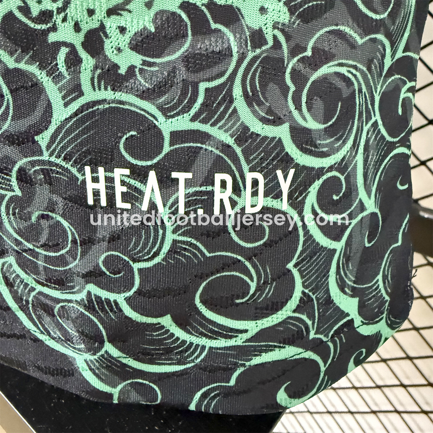 unitedfutballjersey-Real Madrid 25-26 Green Dragon Soars Black Jersey - Player Version