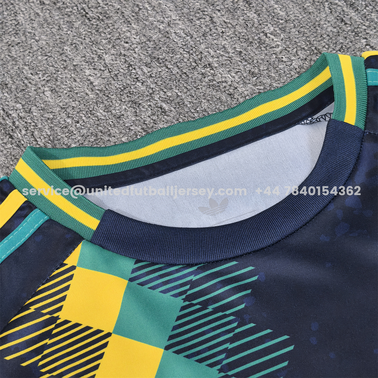 unitedfutballjersey-Newcastle United 25-26 Yellow Green Plaids Black Special Jersey - Fans Version