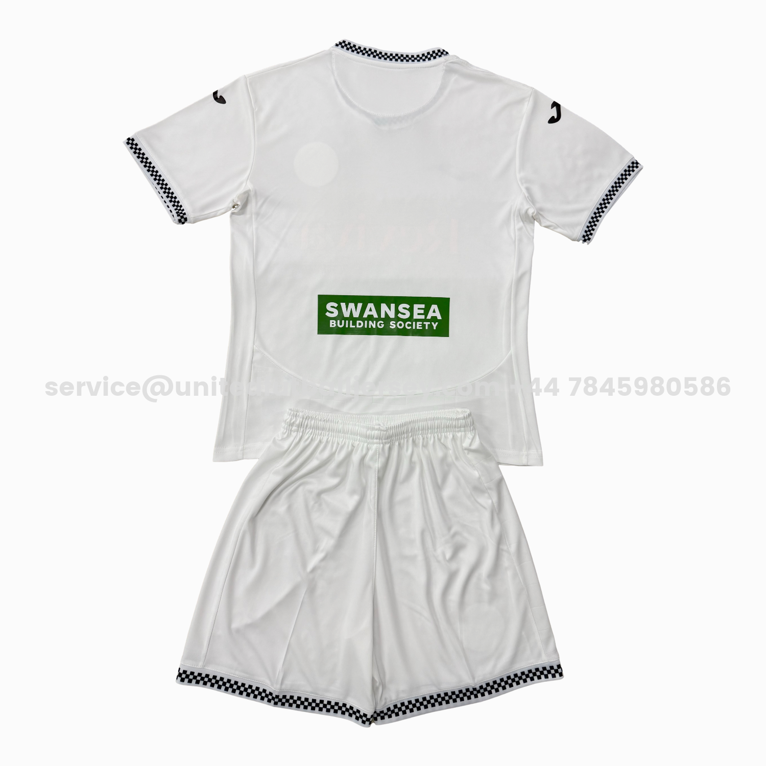 unitedfutballjersey-Swansea City 25-26 Home Kids Kit