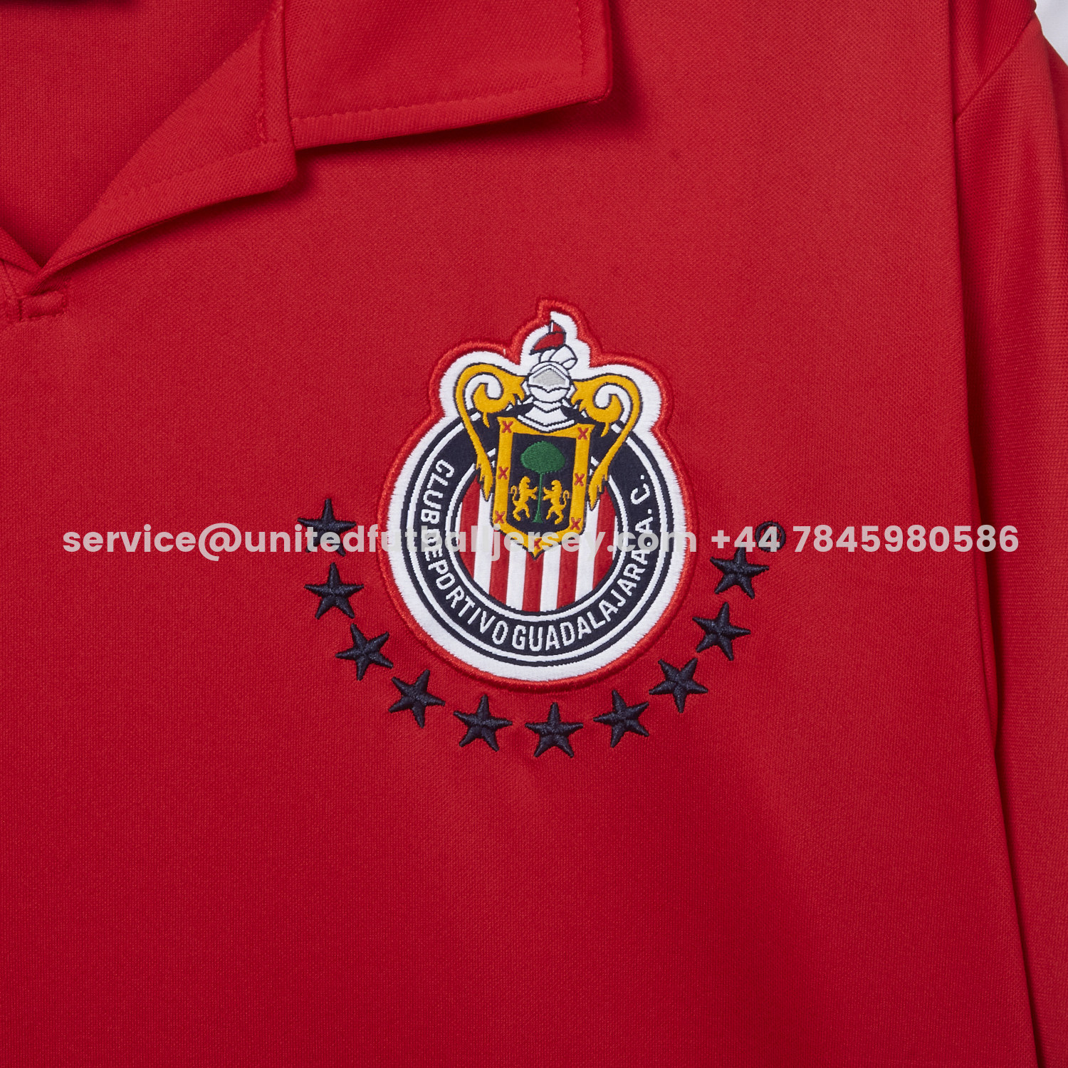 unitedfutballjersey-Retro Chivas de Guadalajara 2003-04 Third Red Jersey