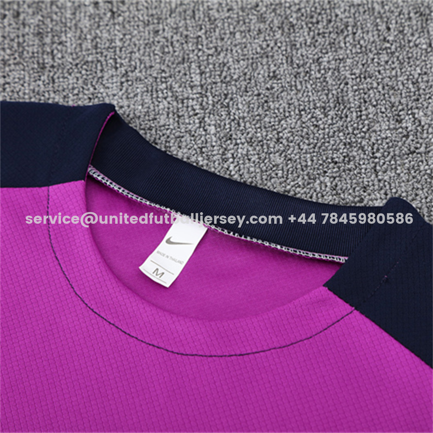 unitedfutballjersey-Barcelona 25-26 Short-Sleeve Training Set - Purple Top & Deep Blue Shorts