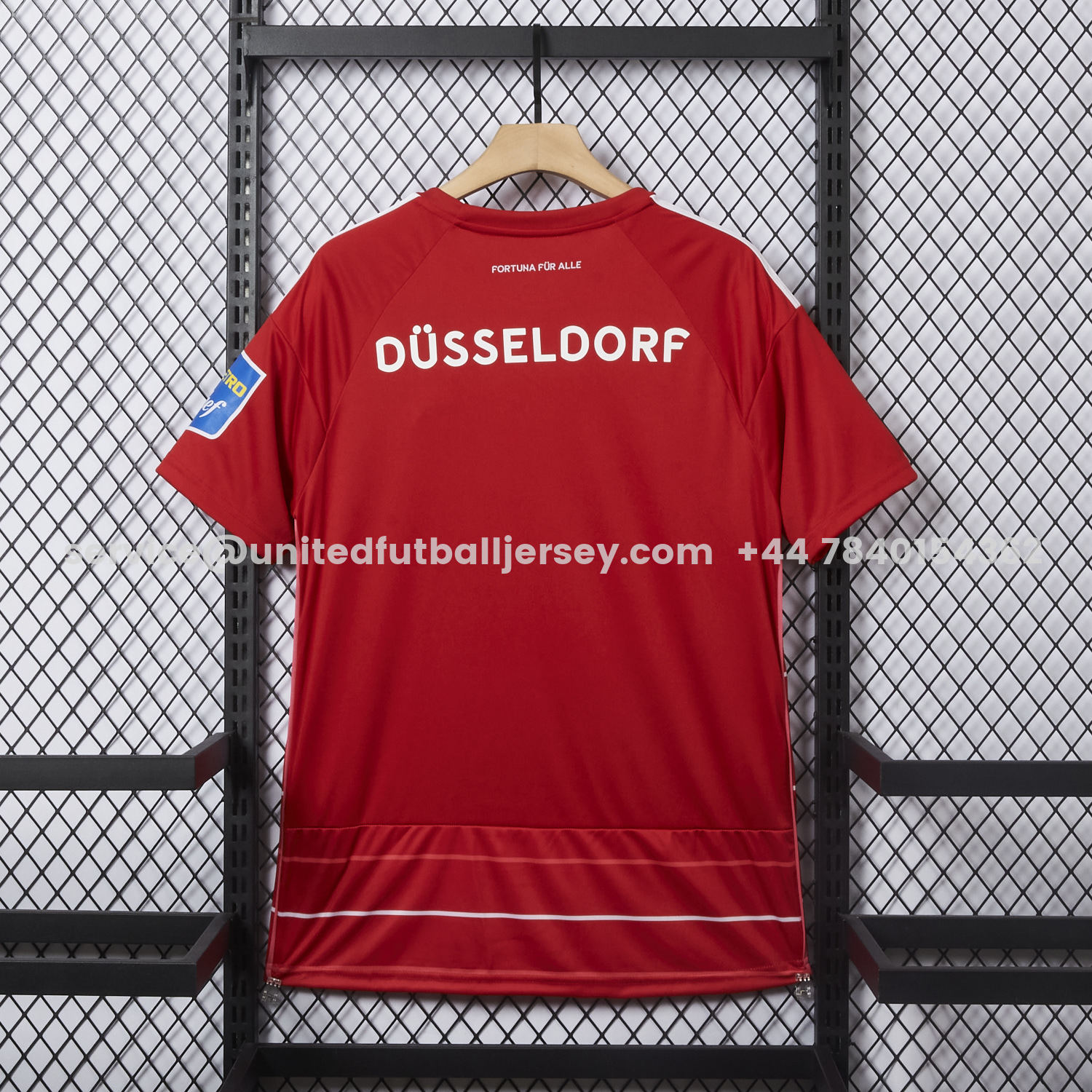 unitedfutballjersey-Fortuna Düsseldorf 25-26 Home Jersey - Fans Version