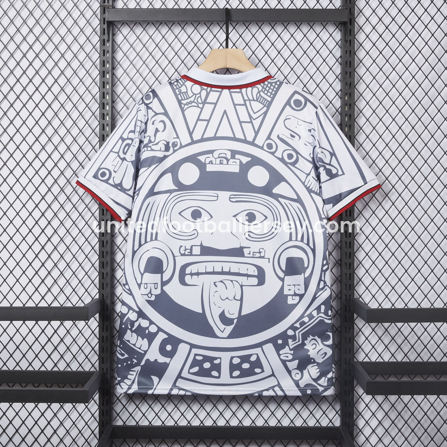 unitedfutballjersey-Retro Mexico 1998 Away Grey Special Edition Jersey