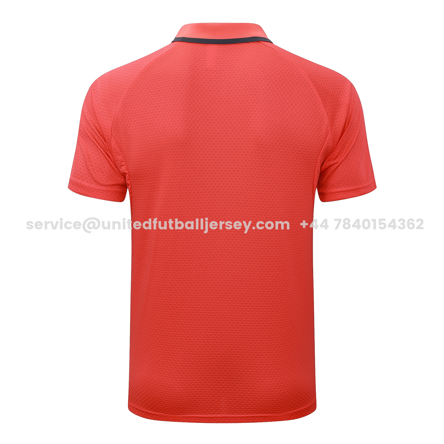 unitedfutballjersey-Bayern Munich 25-26 POLO Short-Sleeve Training Set - Orange Top and Deep Grey Pants