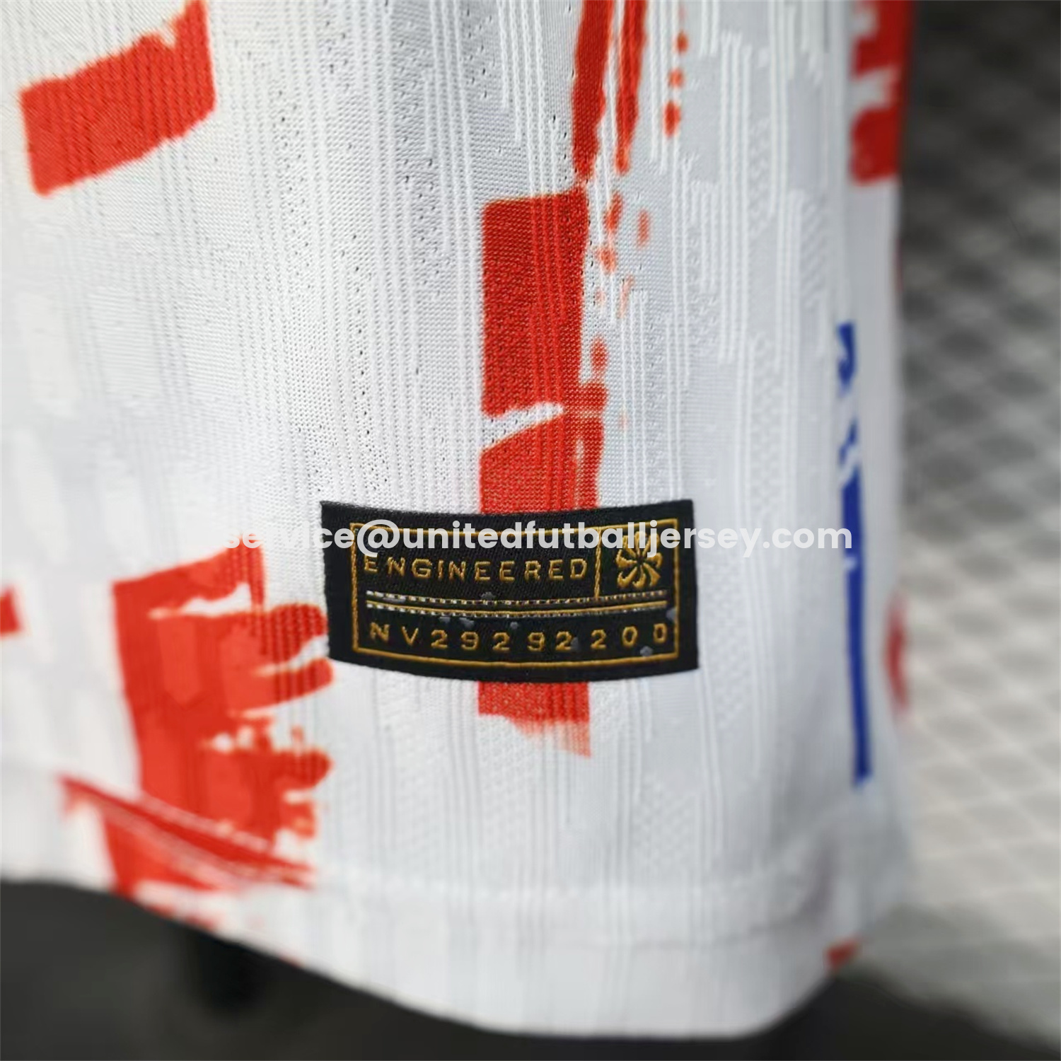 unitedfutballjersey-France 2026 White Red Blue Special Jersey - Player Version