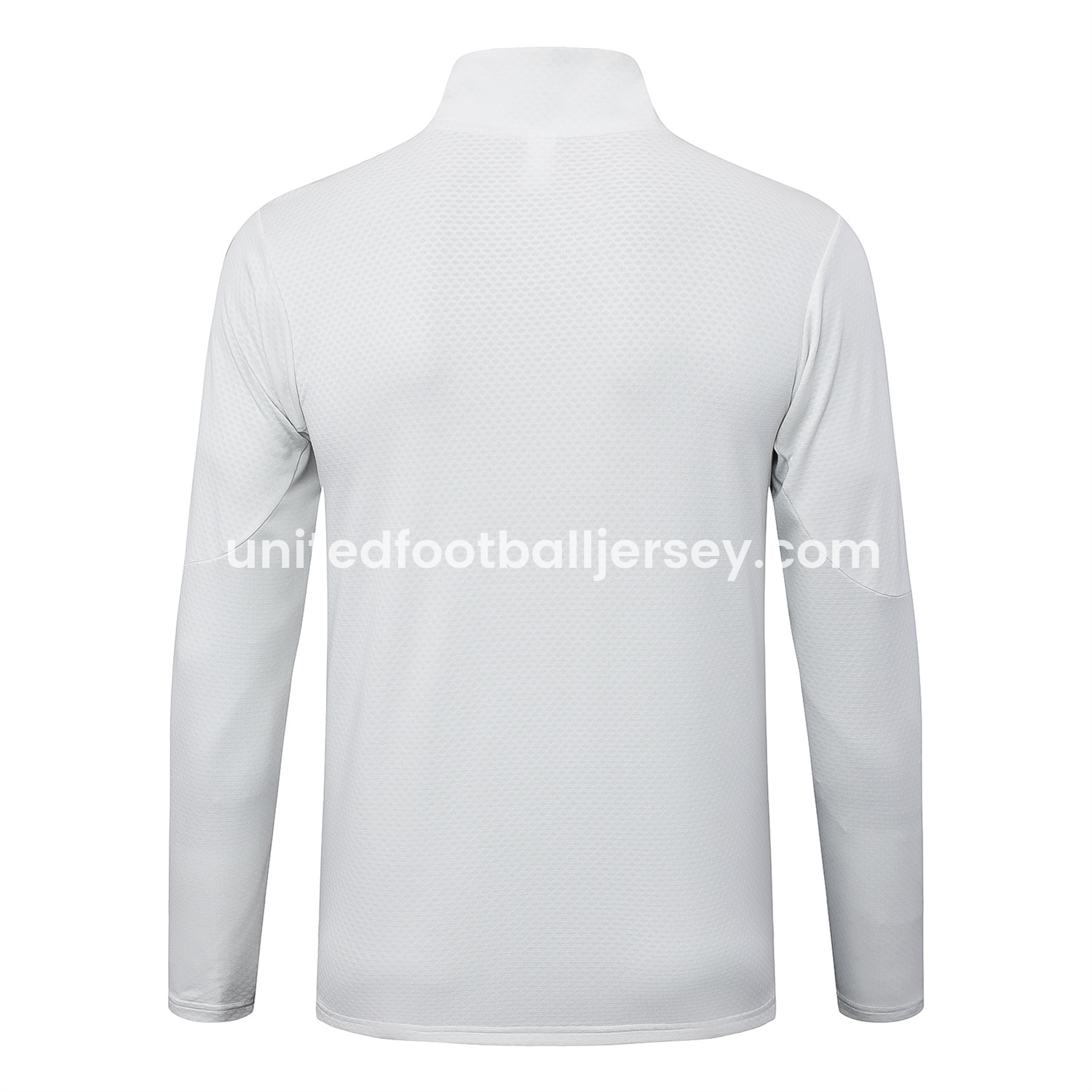 unitedfutballjersey-Portugal 25-26 Long Sleeve Training Set - Off White Top and Deep Blue Pants