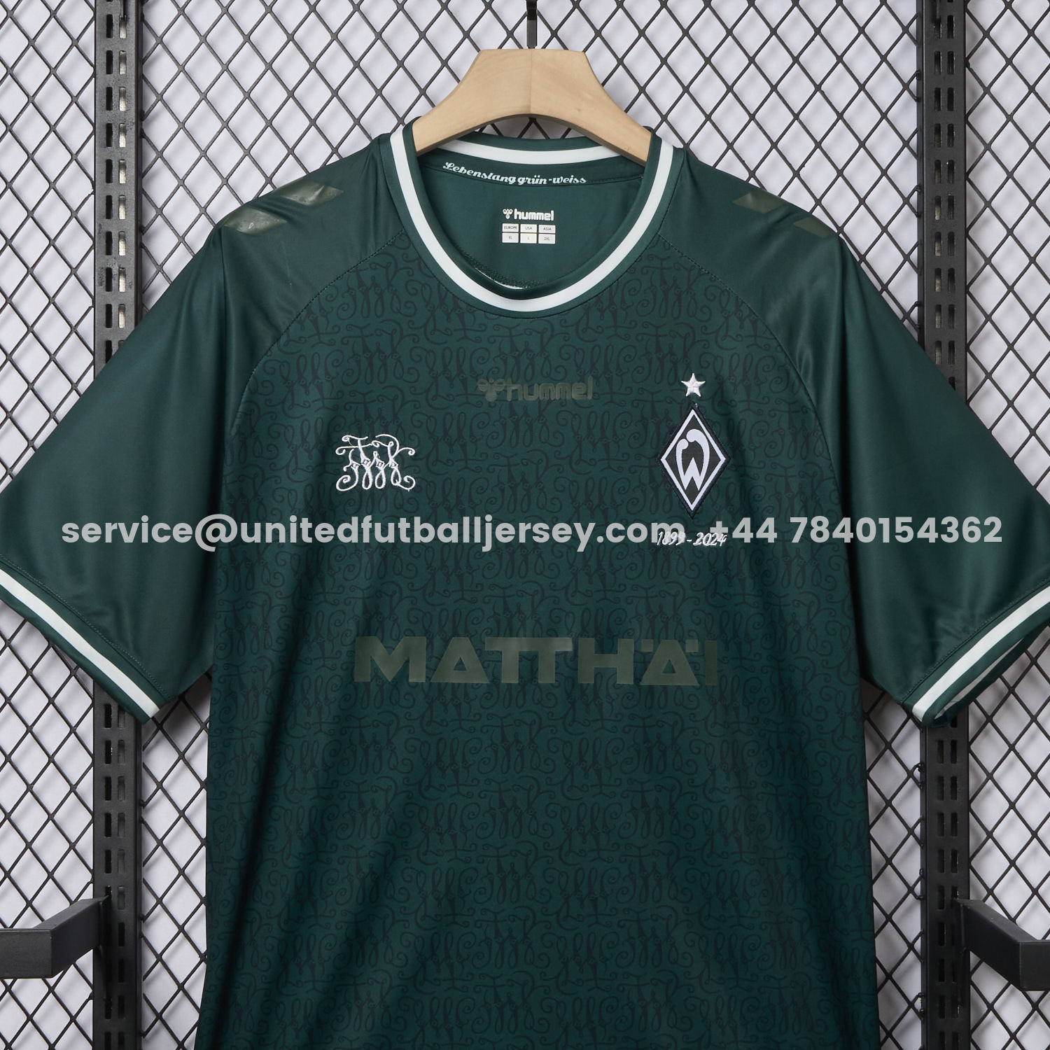 unitedfutballjersey-Werder Bremen 23-24 125th Anniversary Jersey - Fans Version