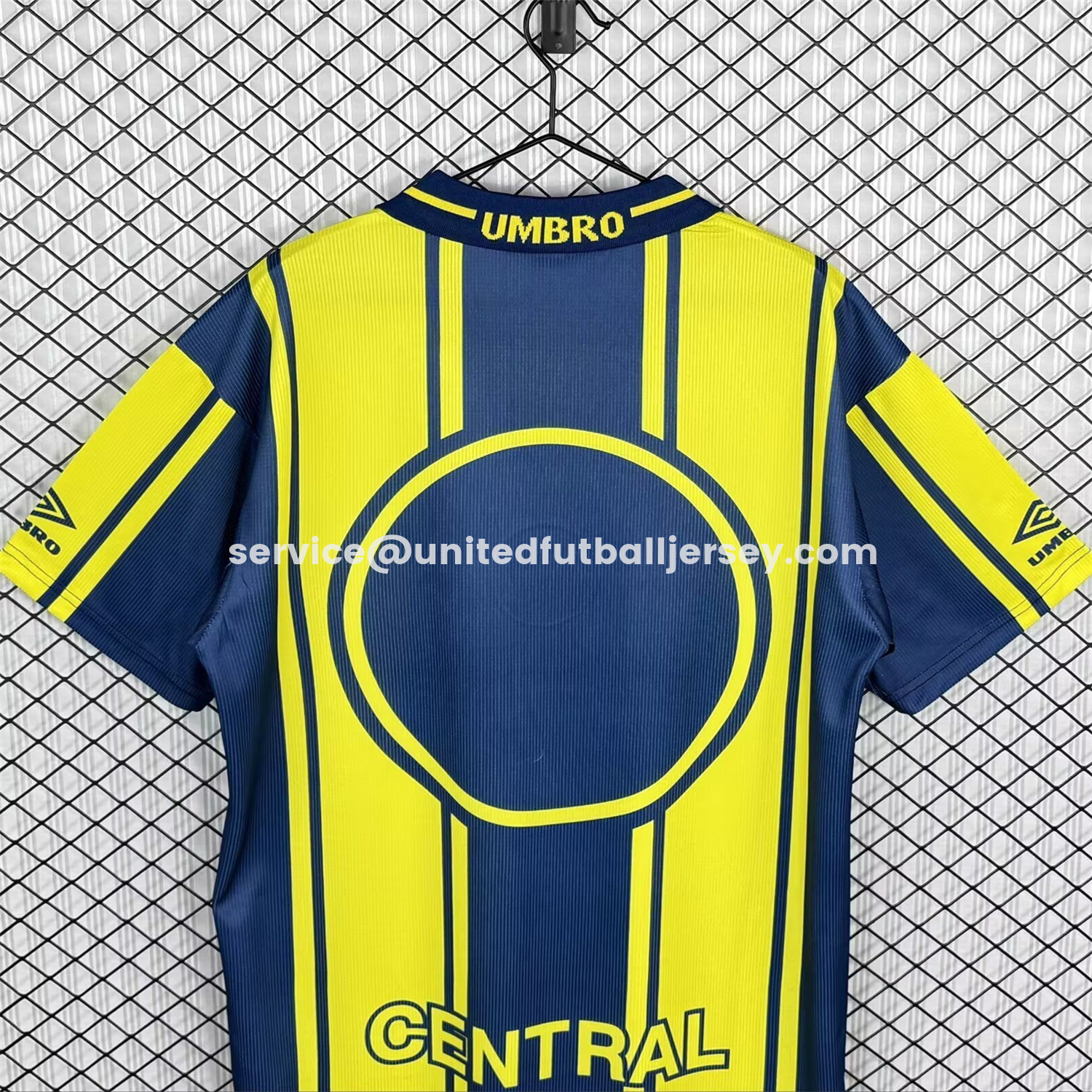 unitedfutballjersey-Retro Rosario Central 1998-99 Home Jersey