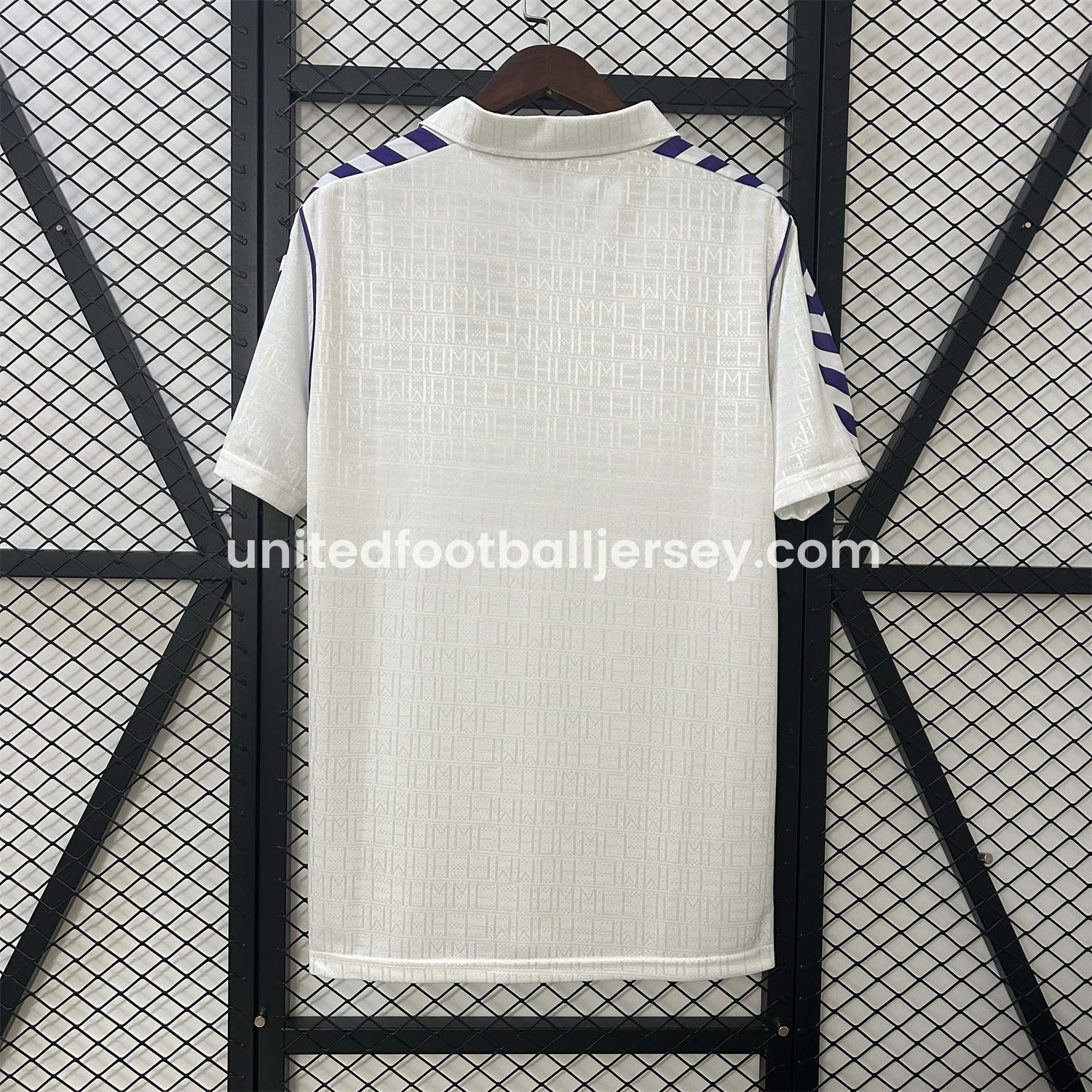 unitedfutballjersey-Retro Real Madrid 1989-90 Home Jersey