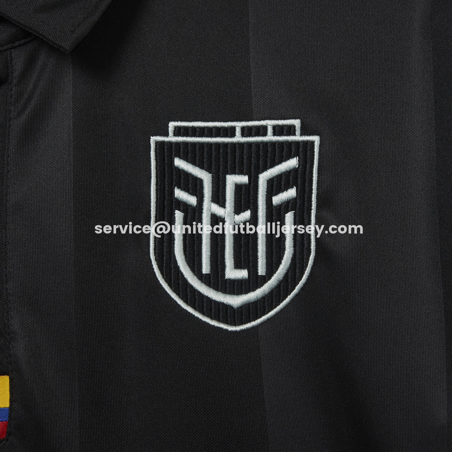 unitedfutballjersey-Ecuador 2025 Centenary Black Special Jersey - Fans Version