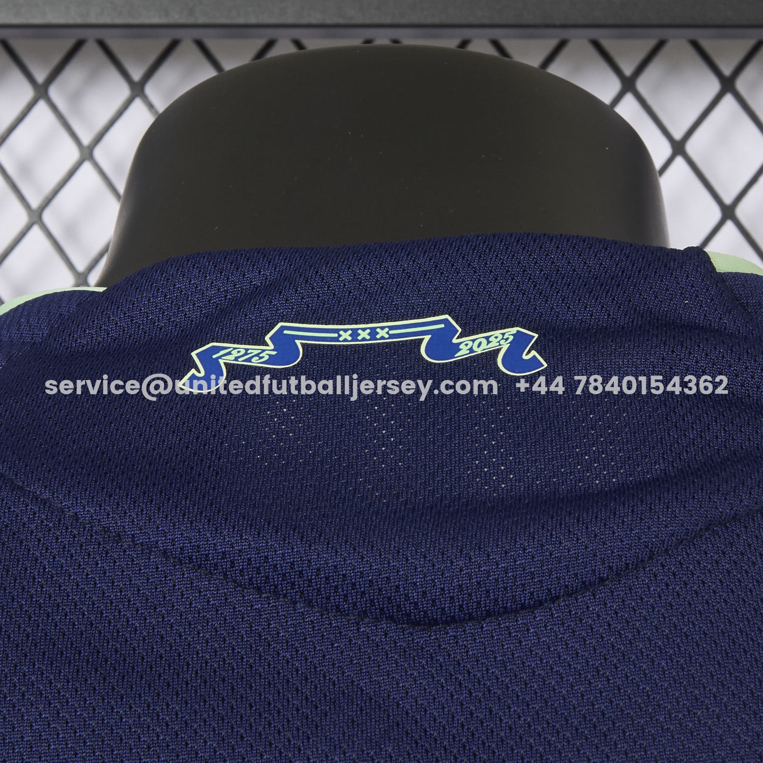 unitedfutballjersey-Ajax 25-26 Away Deep Blue Jersey - Player Version