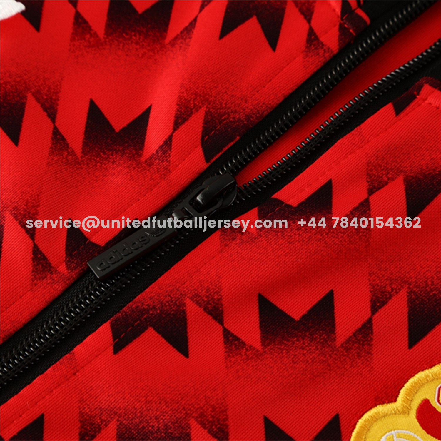 unitedfutballjersey-Manchester United 25-26 Bring Back 1991 Jacket Training Tracksuit - Black and Red