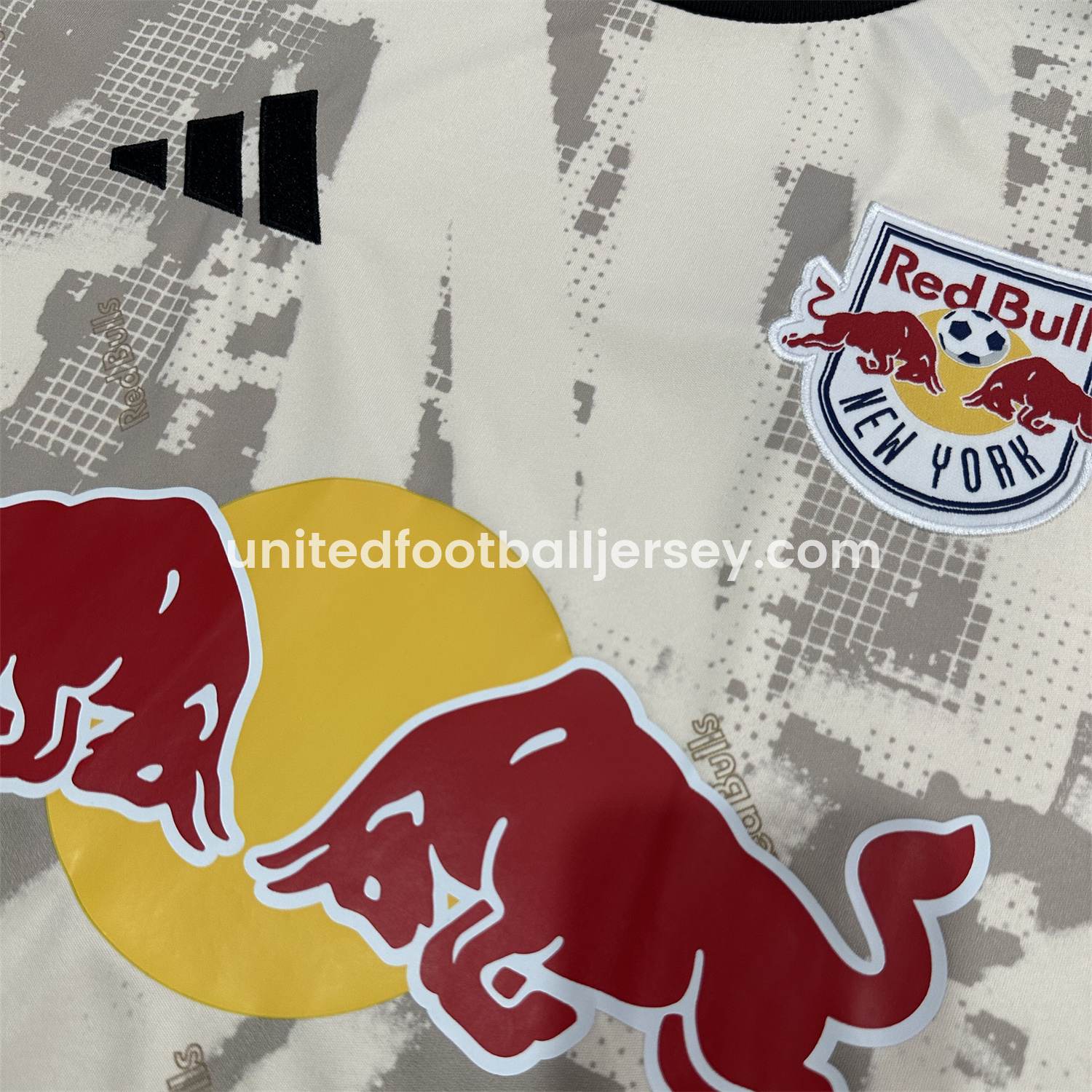 unitedfutballjersey-New York Red Bulls 2025 Away Jersey - Fans Version
