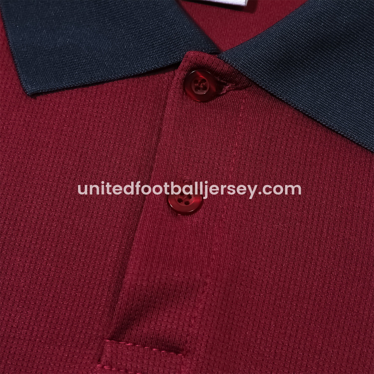 unitedfutballjersey-England 25-26 POLO Short-Sleeve Training Set - Red Top and Deep Blue Pants