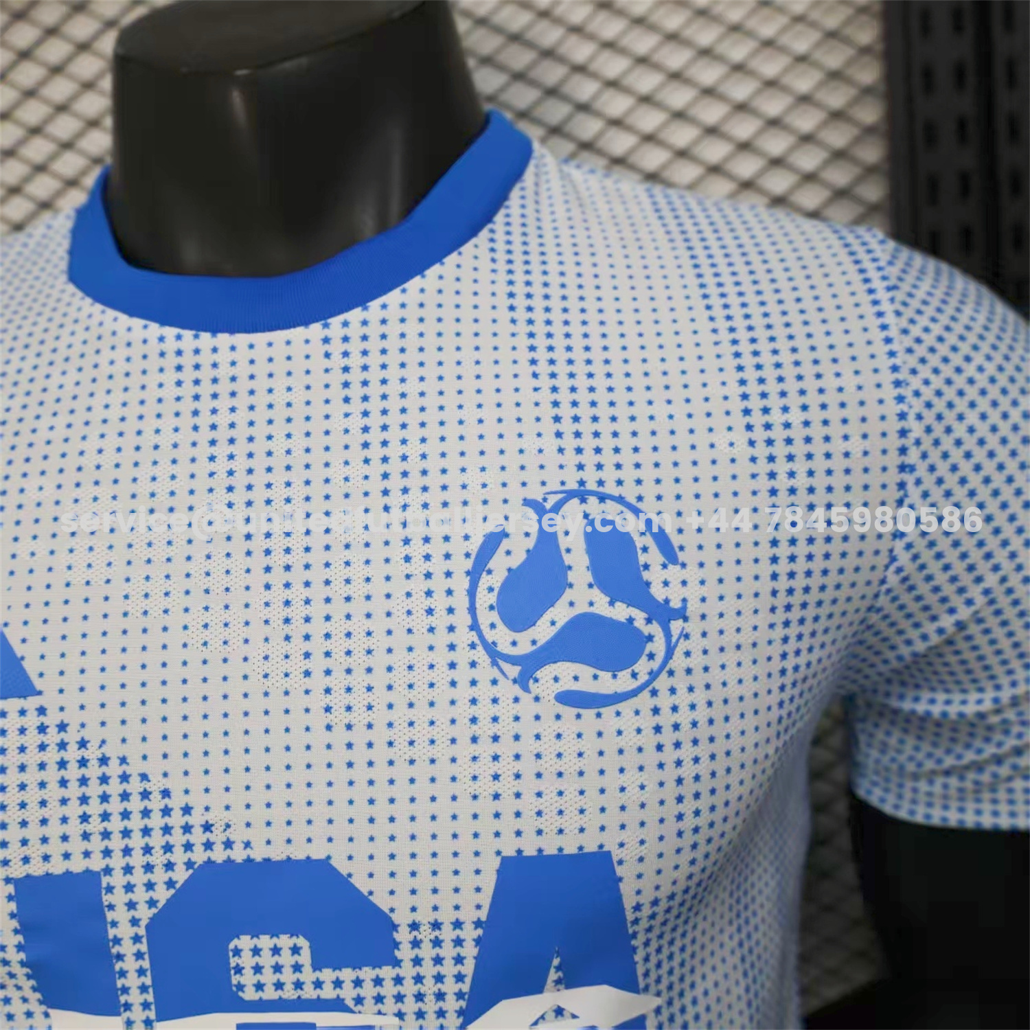 unitedfutballjersey-United States USA 25-26 World Cup Promotion Blue Jersey - Player Version