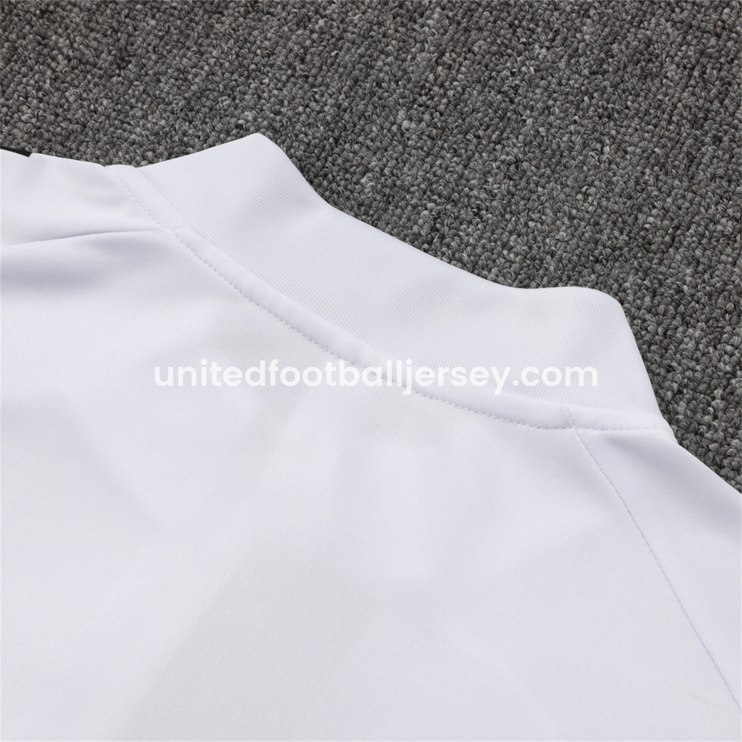 unitedfutballjersey-INT M.A.M 25-26 Long Sleeves Training Set - White Top & Black Pants