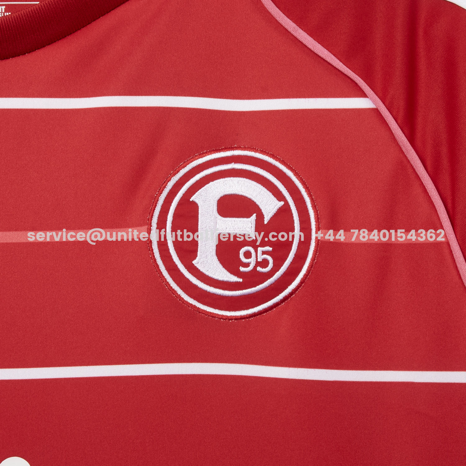 unitedfutballjersey-Fortuna Düsseldorf 25-26 Home Jersey - Fans Version
