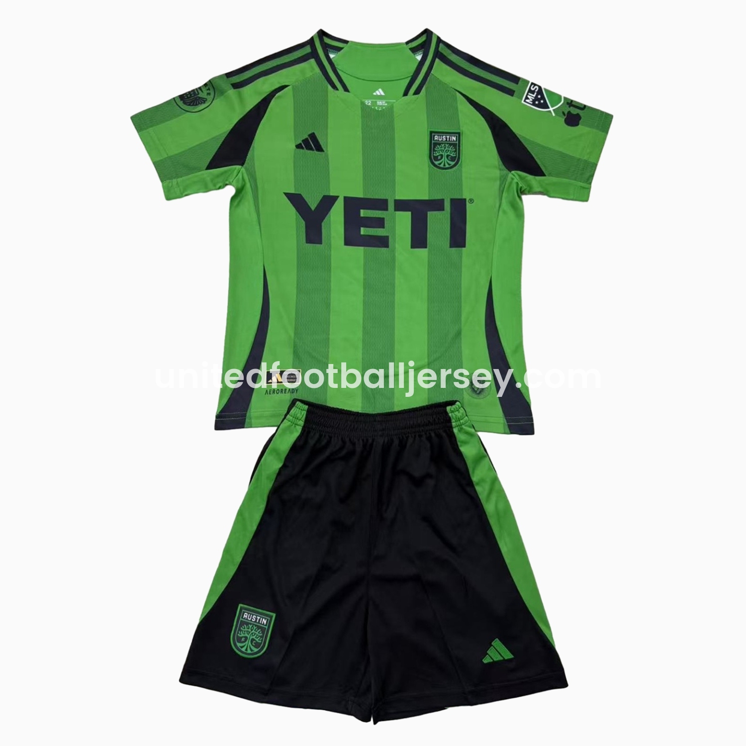 unitedfutballjersey-Austin 25-26 Home Men's Adult Jersey Set - Fans Version