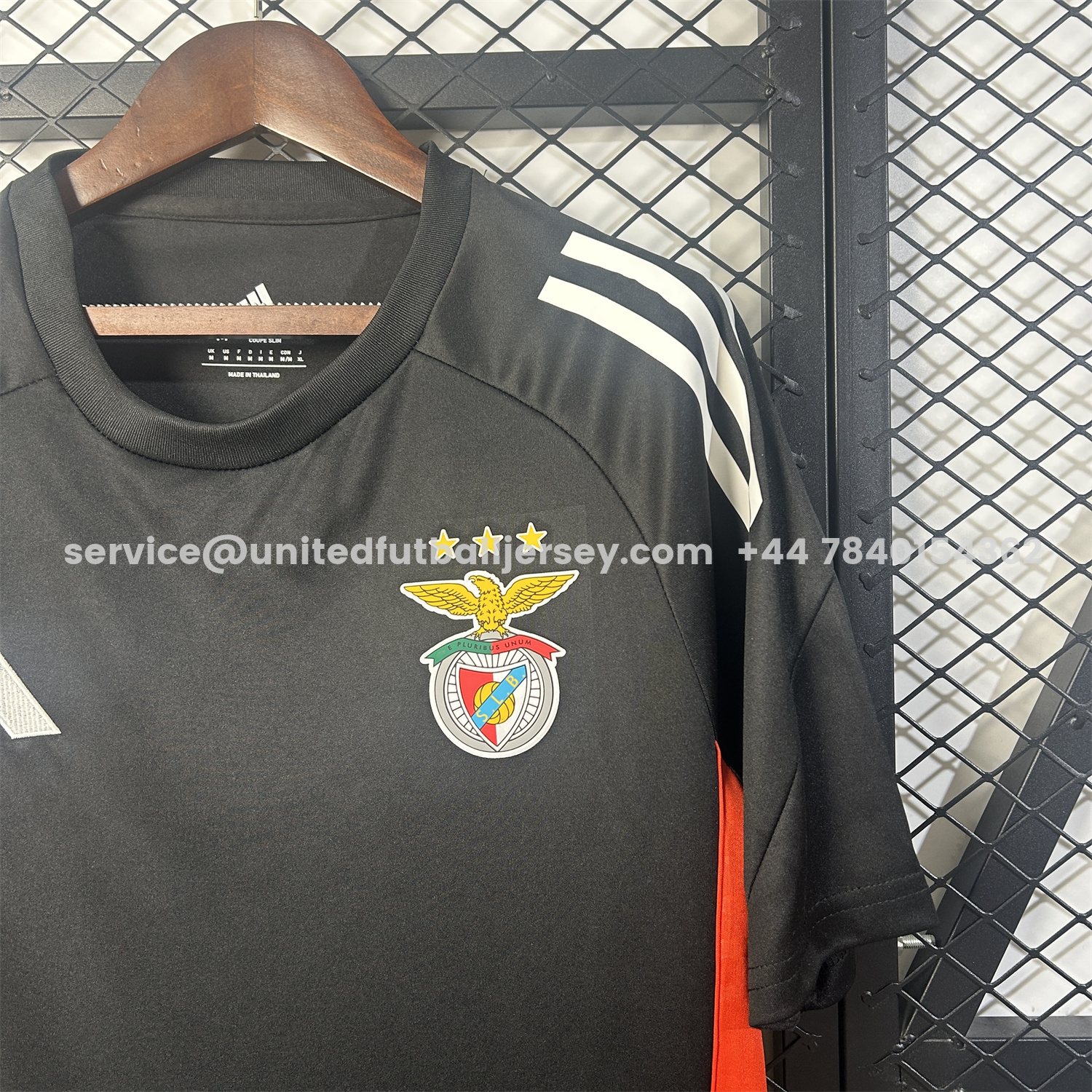 unitedfutballjersey-Benfica 25-26 Black Training Jersey - Fans Version