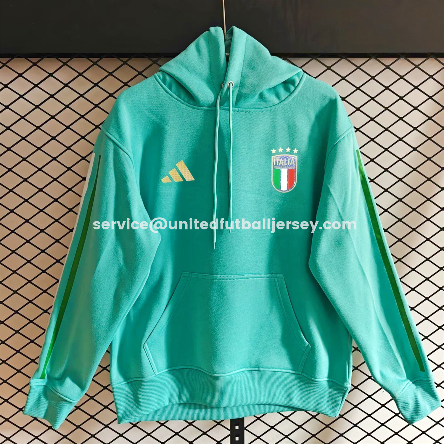 unitedfutballjersey-Italy 2026 Home Unisex Pullover Hoodie