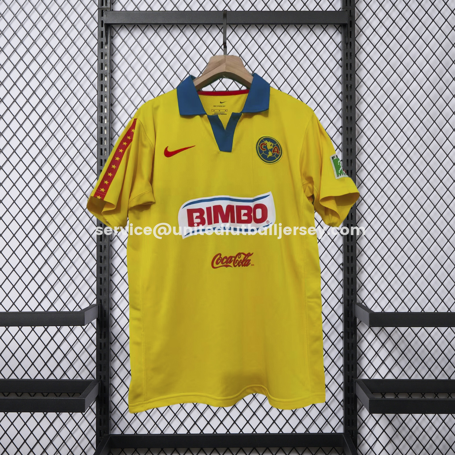 unitedfutballjersey-Retro Club América 2006-07 Home Jersey
