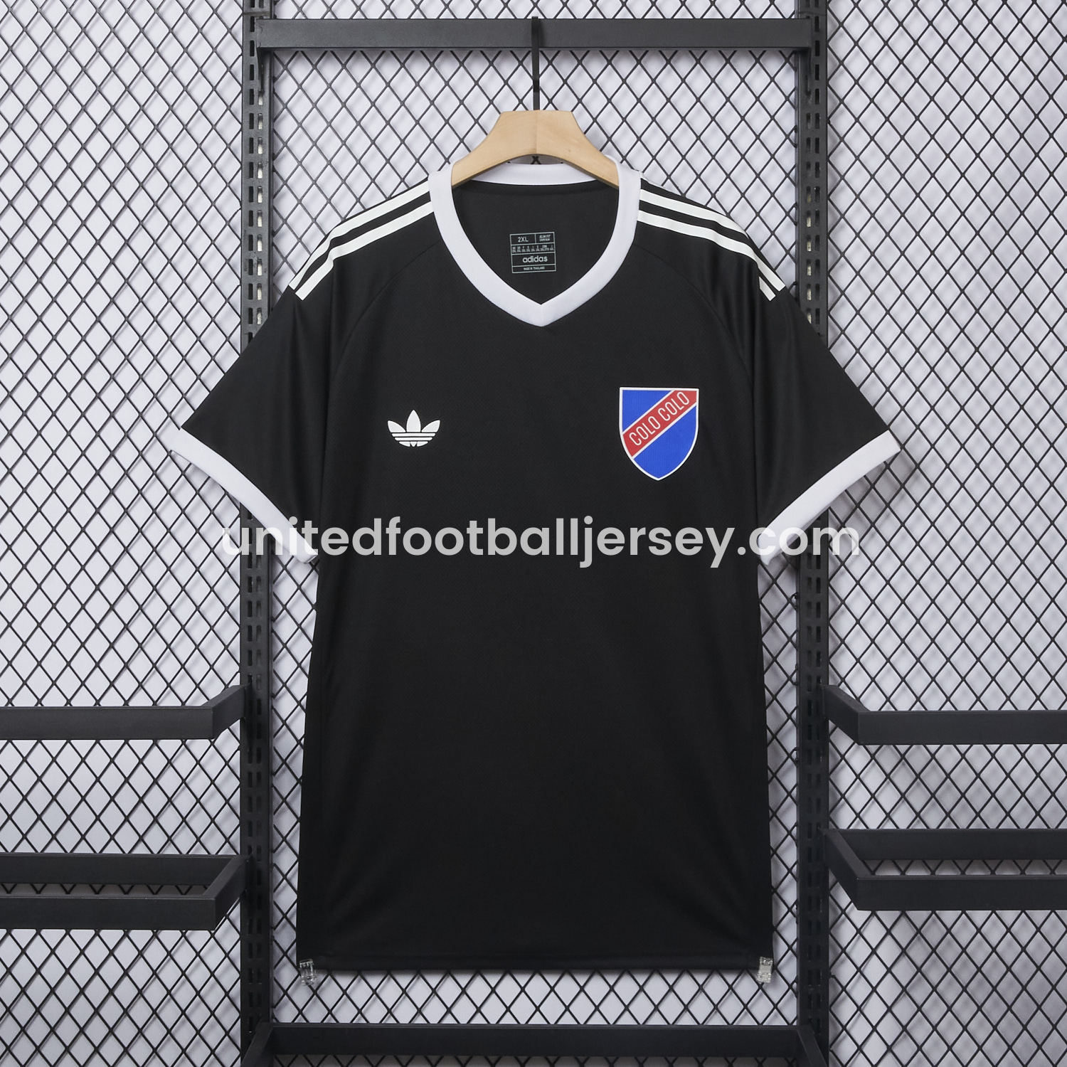 unitedfutballjersey-Colo Colo 25-26 100th Anniversary Goalkeeper Jersey - Fans Version