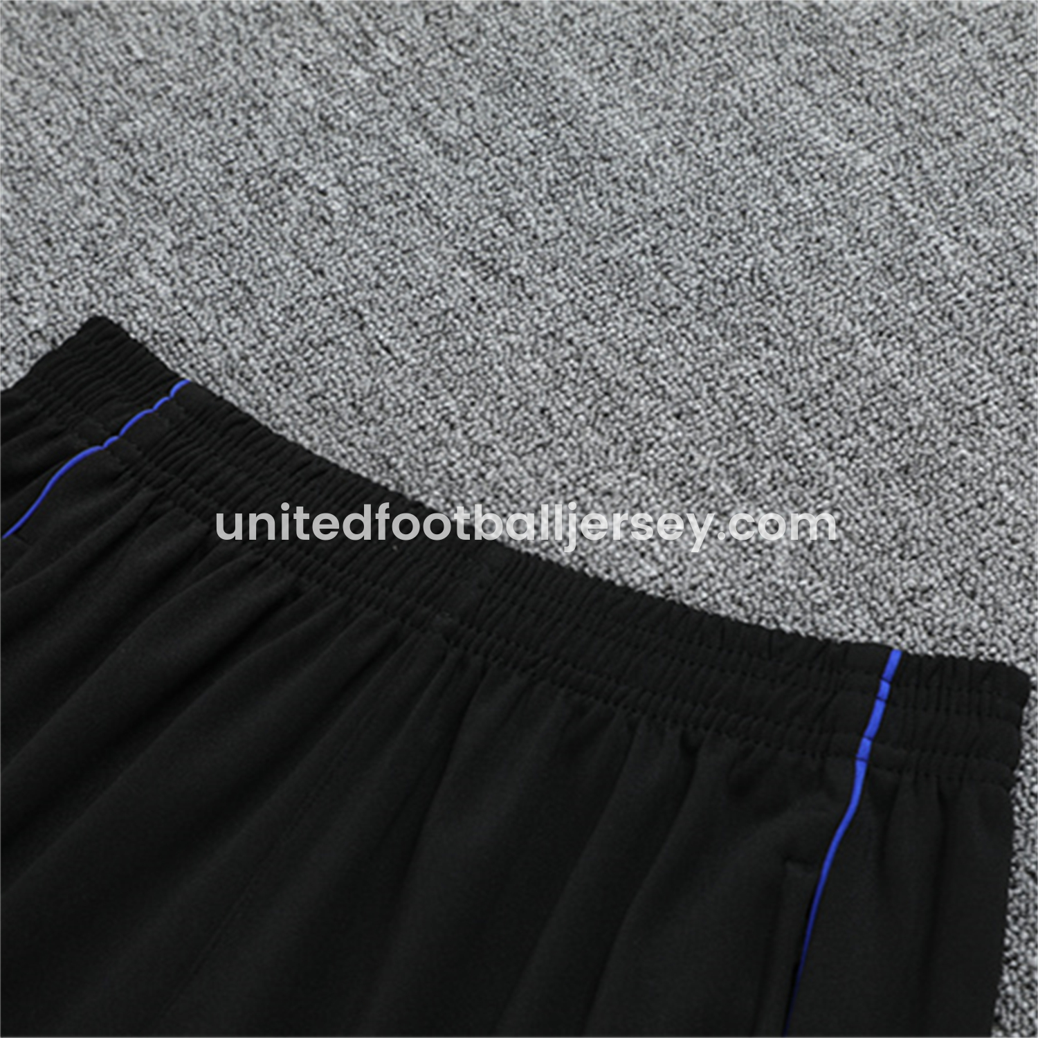 unitedfutballjersey-Real Madrid 25-26 Kids Long Sleeve Training Set - Yellow, White and Blue Camouflage Top and Black Pants