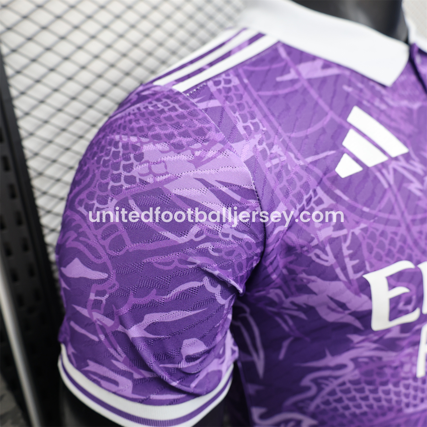 unitedfutballjersey-Real Madrid 24-25 Purple Loong POLO Jersey - Player Version