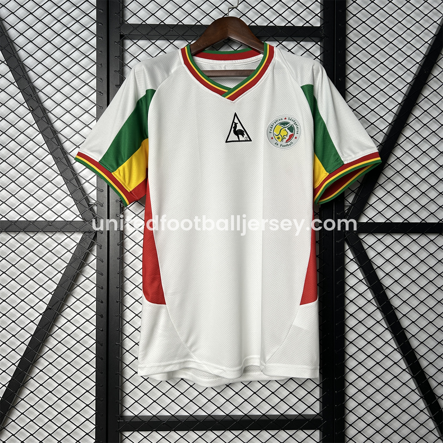 unitedfutballjersey-Retro Senegal 2002 Home Jersey