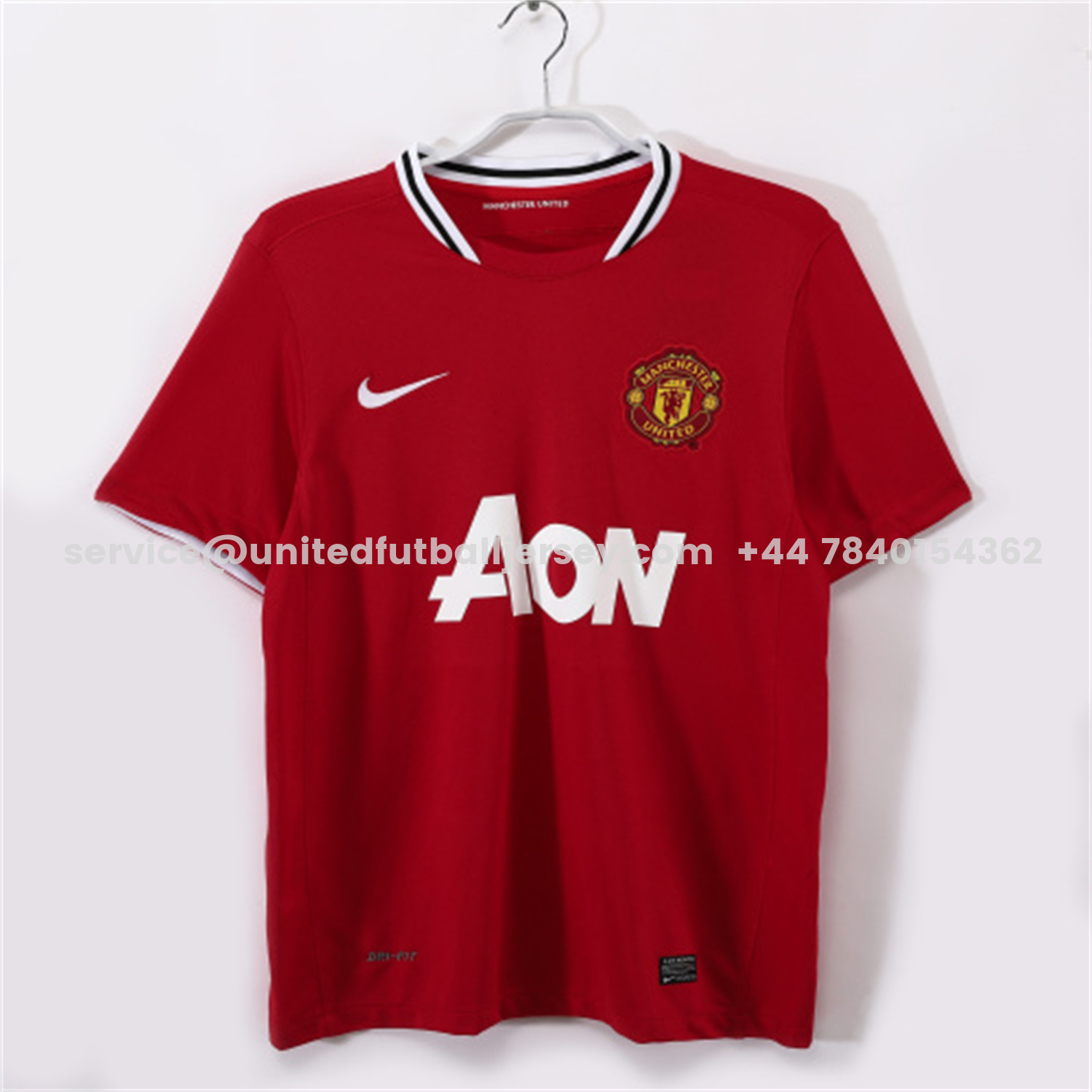 unitedfutballjersey-Retro Manchester United 2011-12 Home Jersey