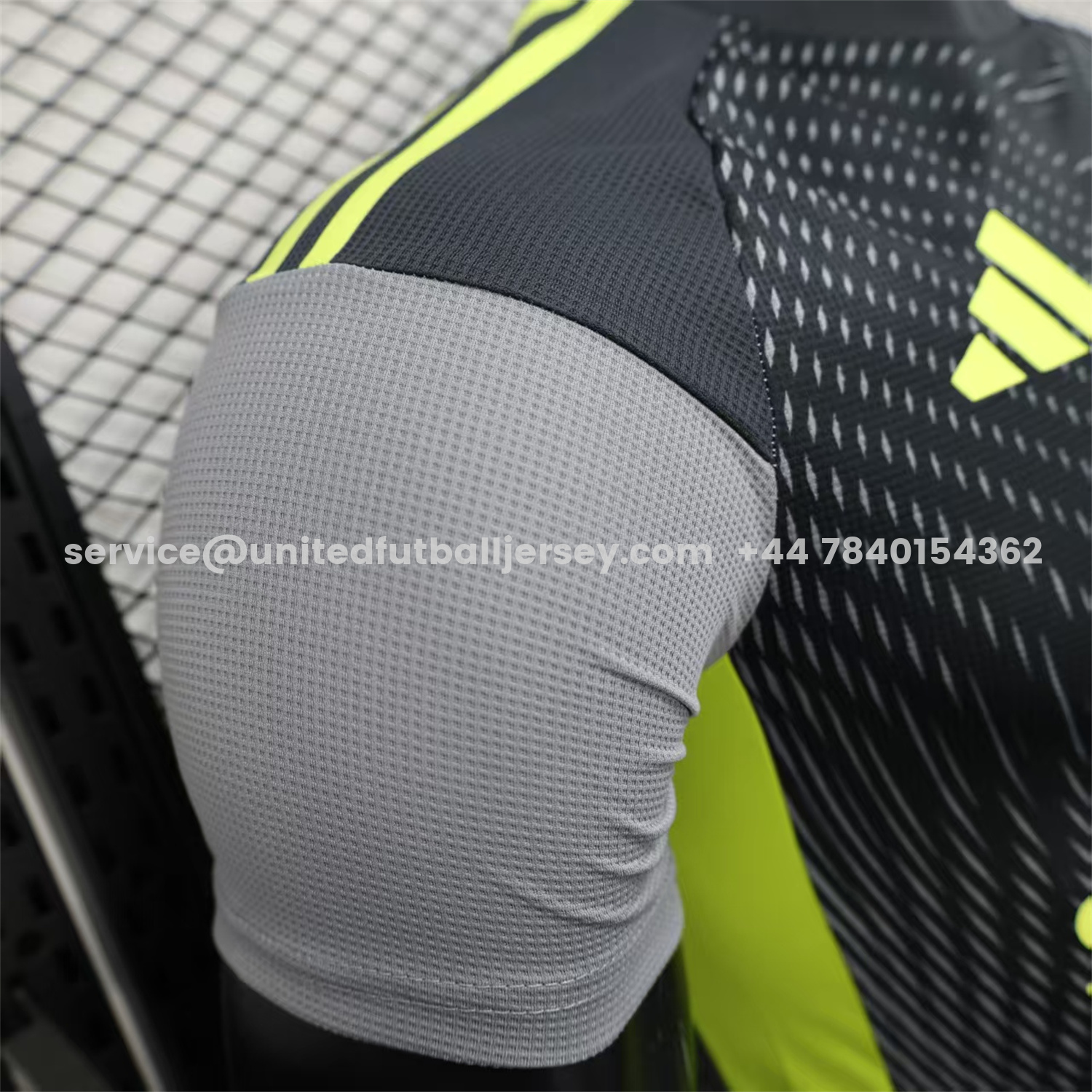 unitedfutballjersey-Manchester United 25-26 Black Grey Goalkeeper Jersey - Player Version