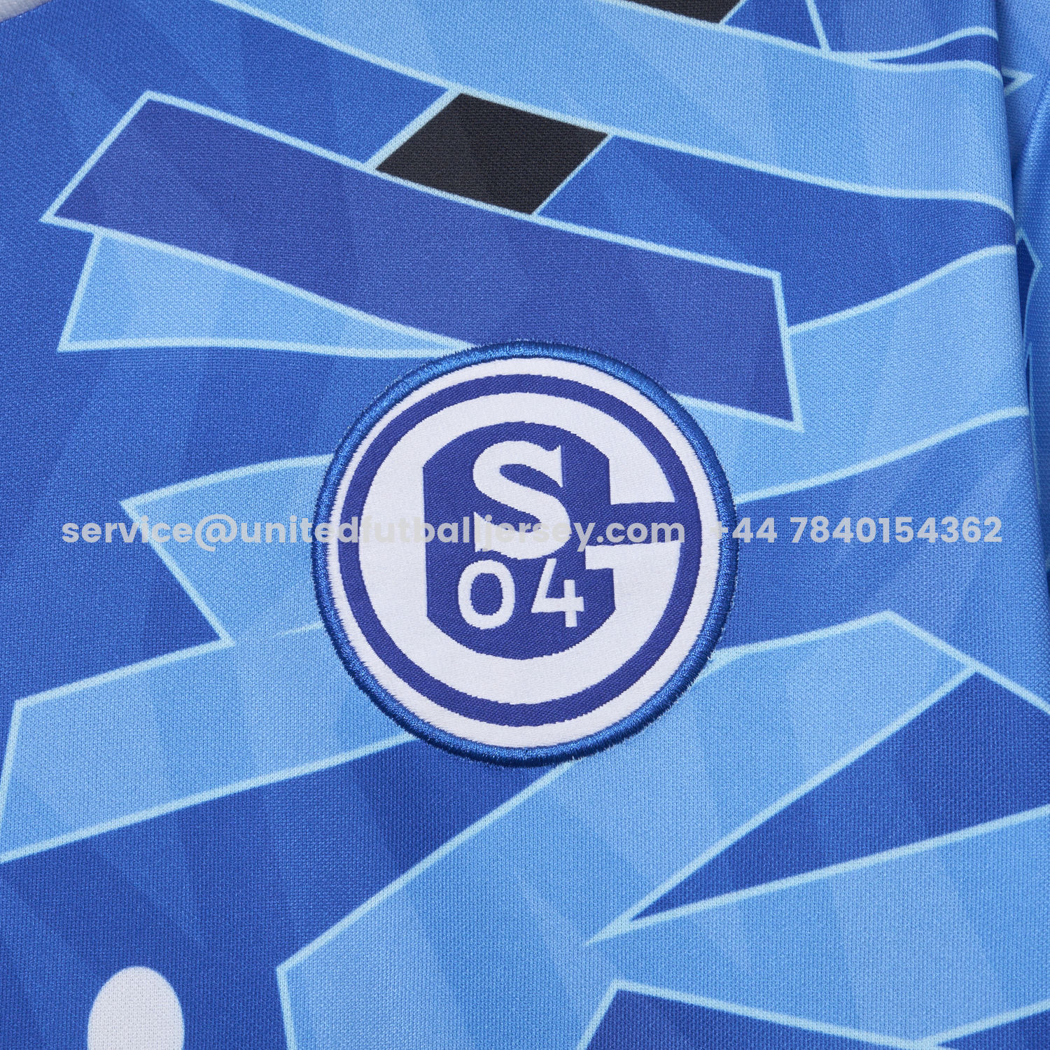unitedfutballjersey-Retro Schalke 04 1992-93 Home Jersey