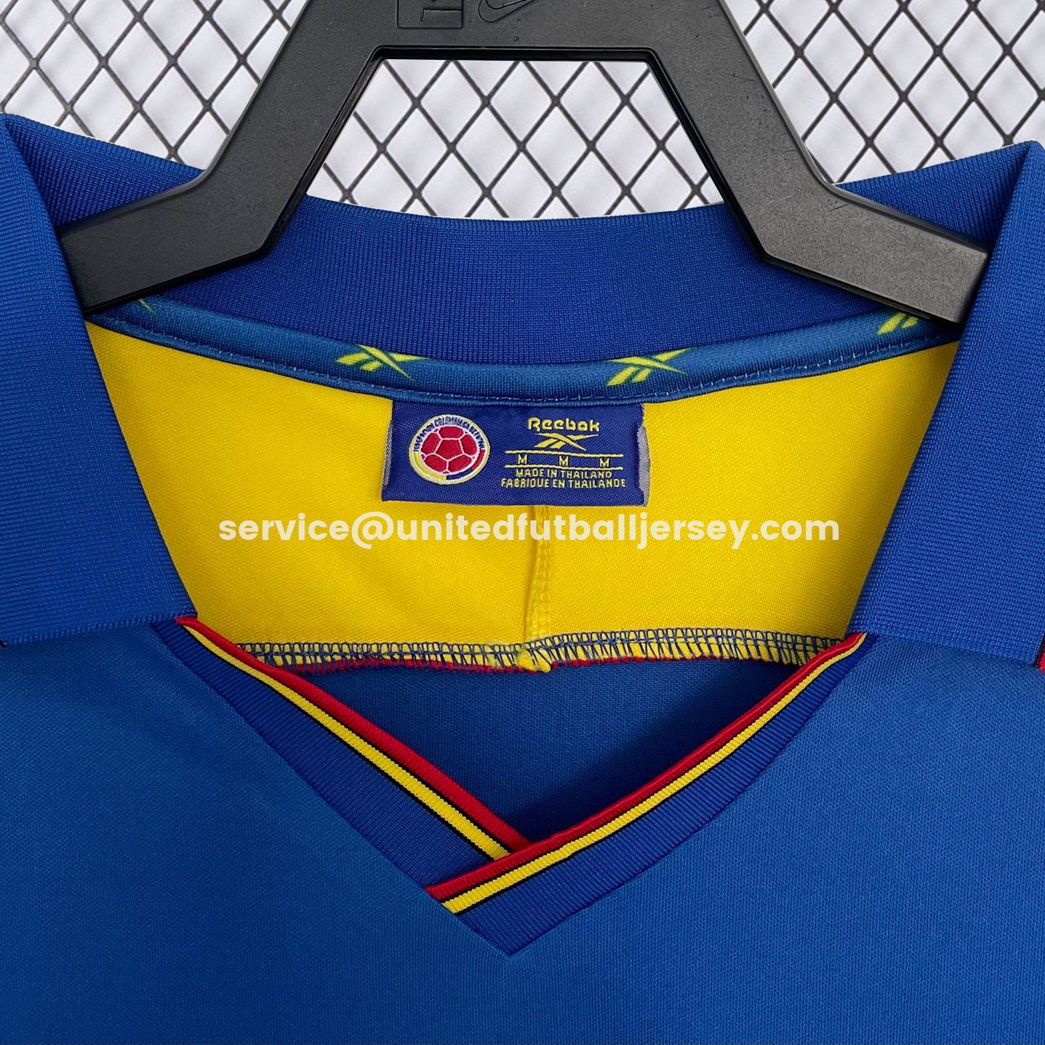 unitedfutballjersey-Retro Colombia 1998 Away Jersey