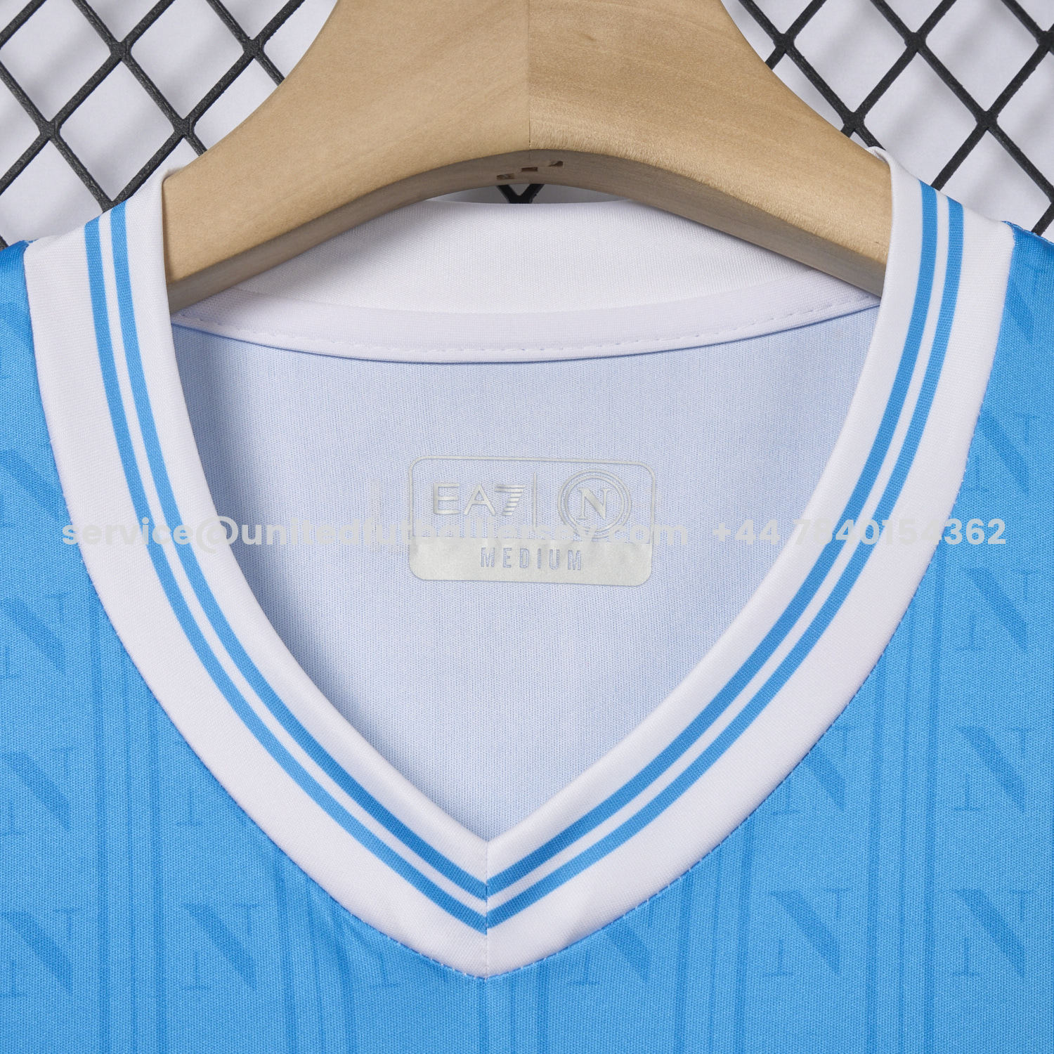 unitedfutballjersey-Napoli 25-26 Home Jersey - Fans Version