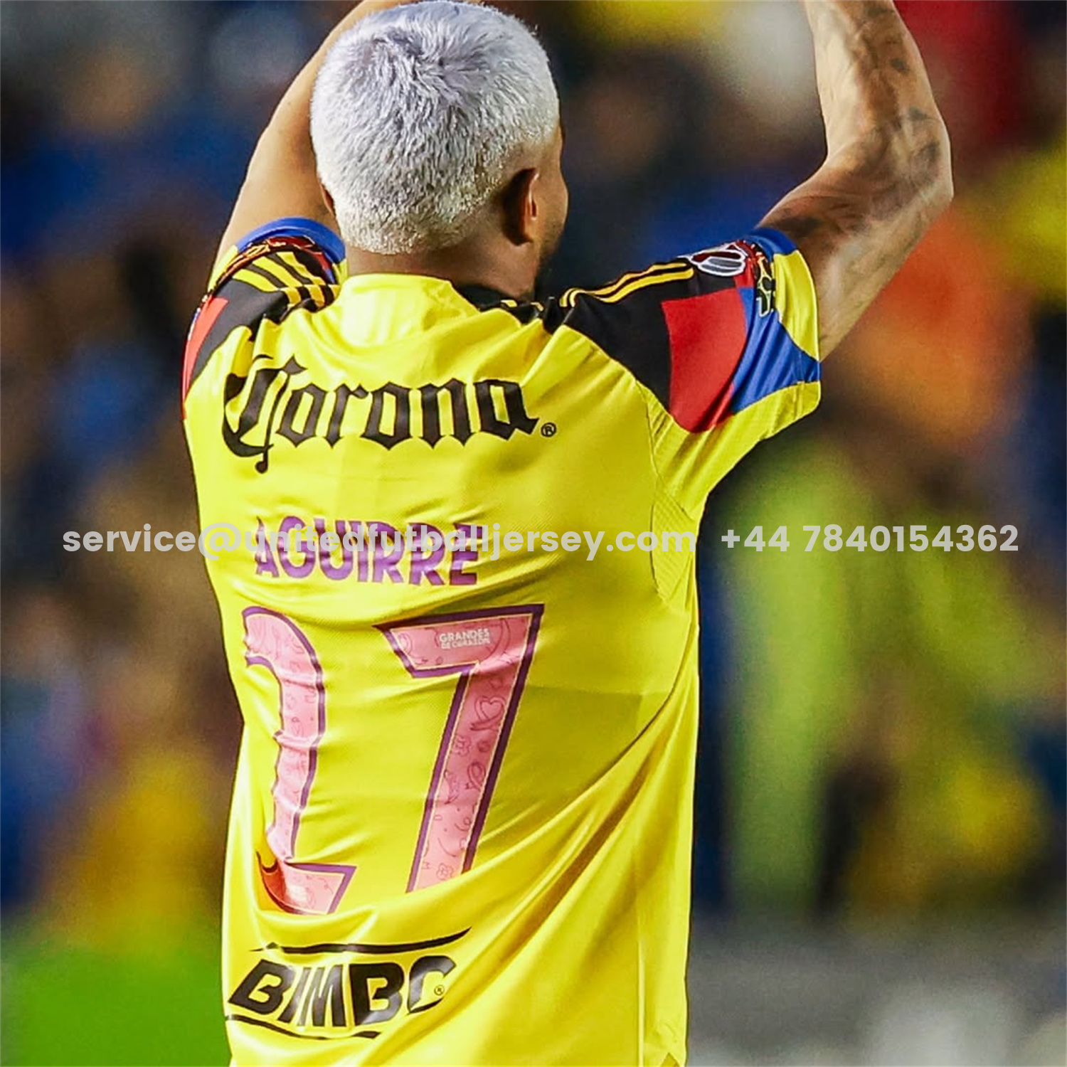 unitedfutballjersey-【Pink Font】Club América 25-26 Home Yellow Jersey - Player Version