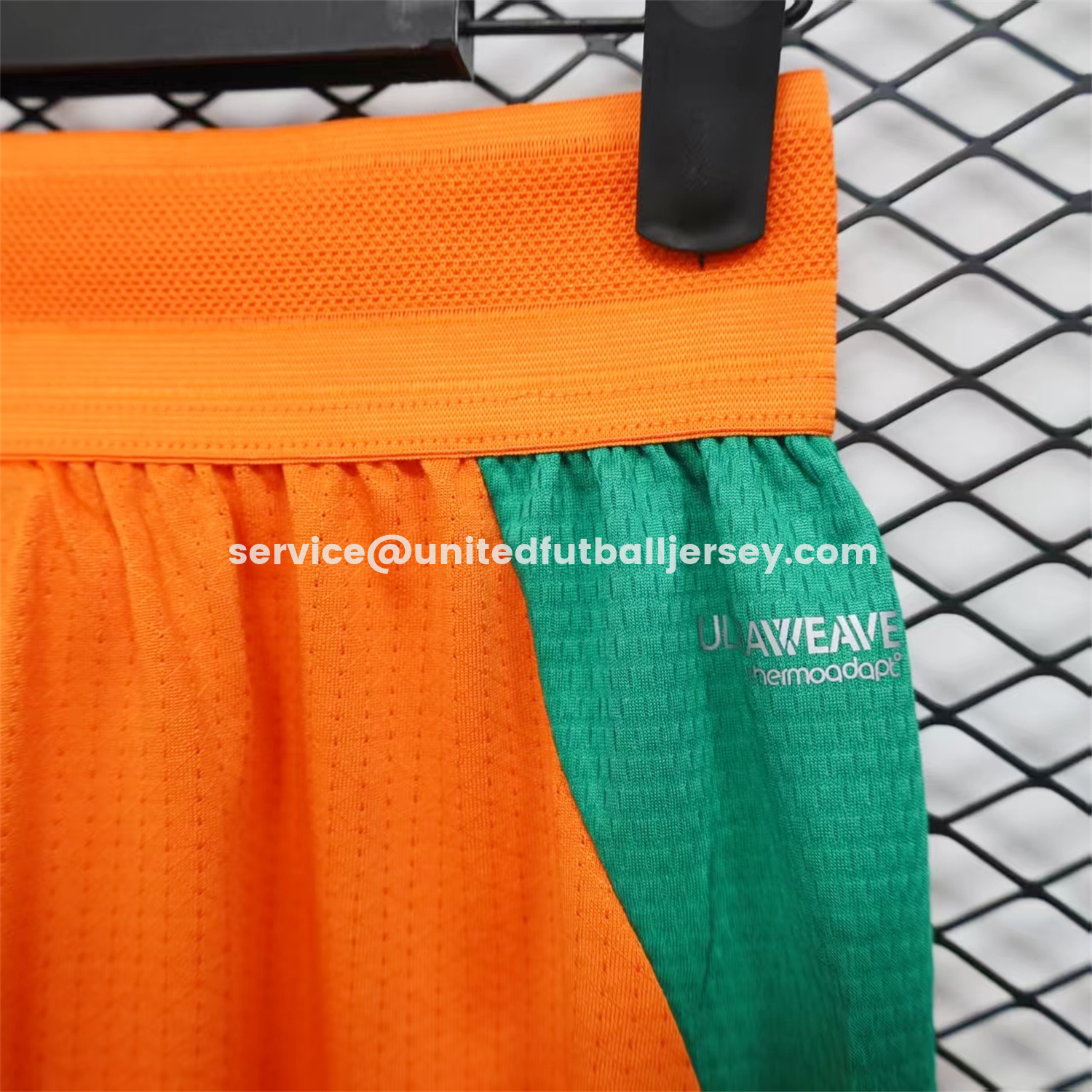 unitedfutballjersey-Ivory Coast 2026 Orange Shorts - Player Version