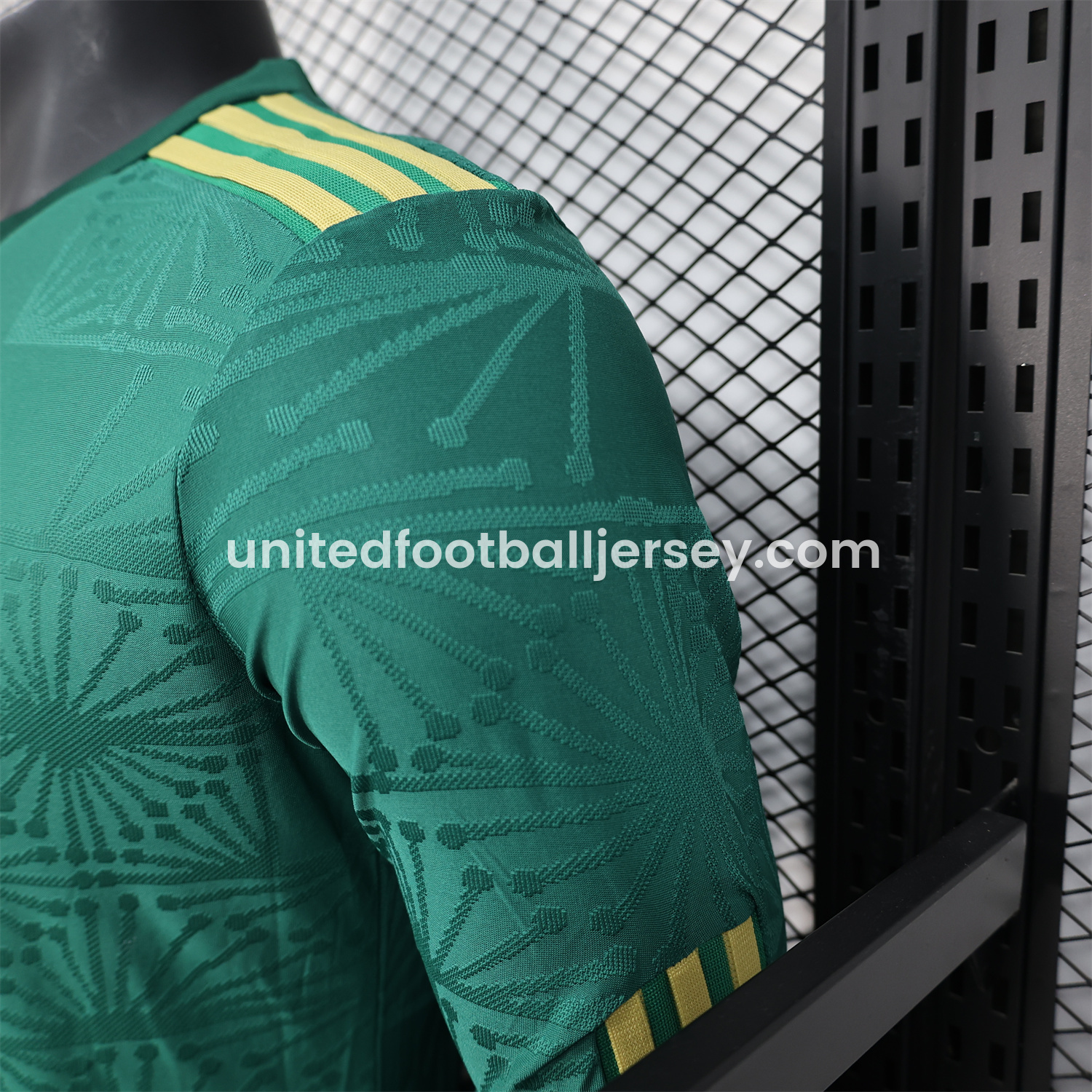 unitedfutballjersey-Mexico 2025 Gold Cup Green Long Sleeves Jersey - Player Version