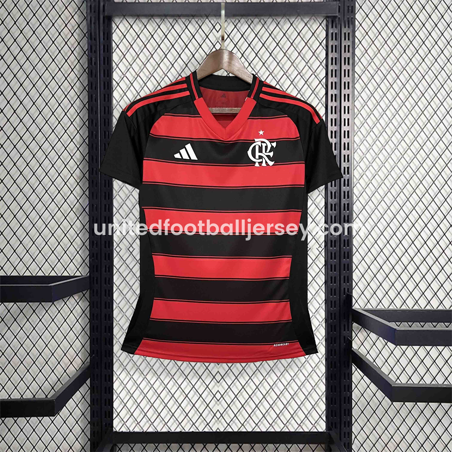 unitedfutballjersey-Women's Flamengo 25-26 Home Unsponsored Jersey