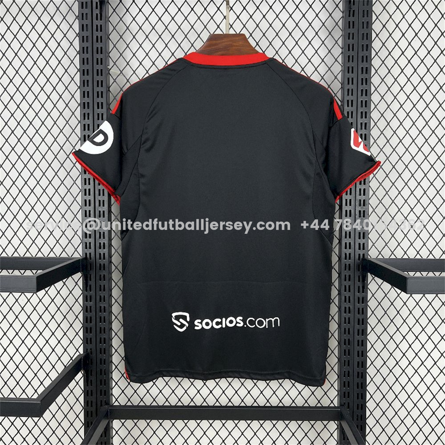 unitedfutballjersey-Sevilla 25-26 Third Black Jersey - Fans Version
