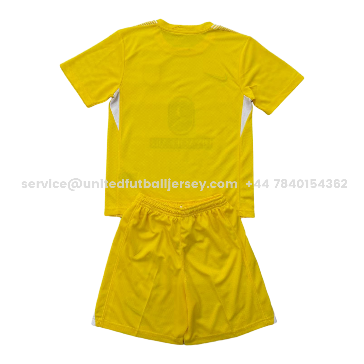 unitedfutballjersey-Atletico Madrid 25-26 Yellow Goalkeeper Kids Kit