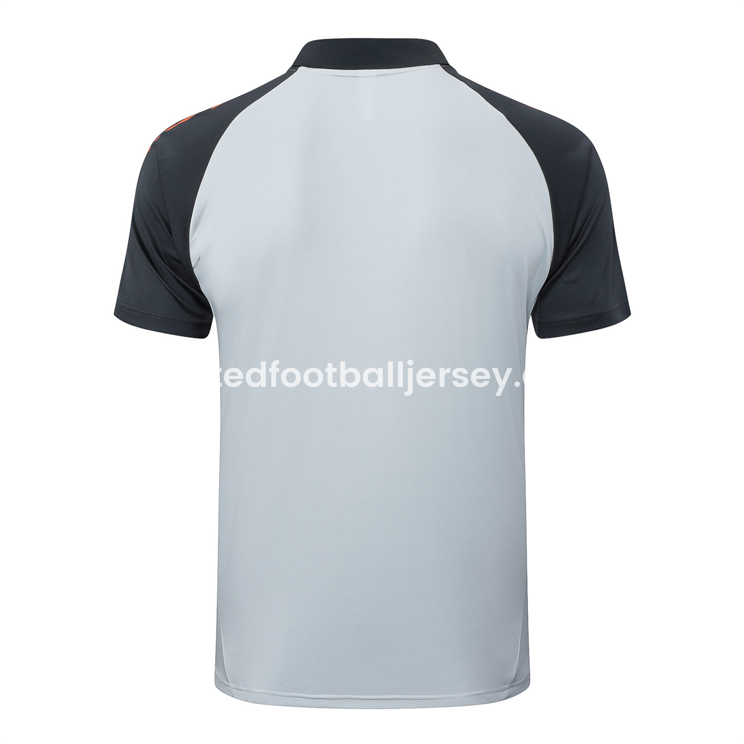 unitedfutballjersey-Benfica 25-26 POLO Short-Sleeve Training Set - Grey Top and Deep Grey Pants