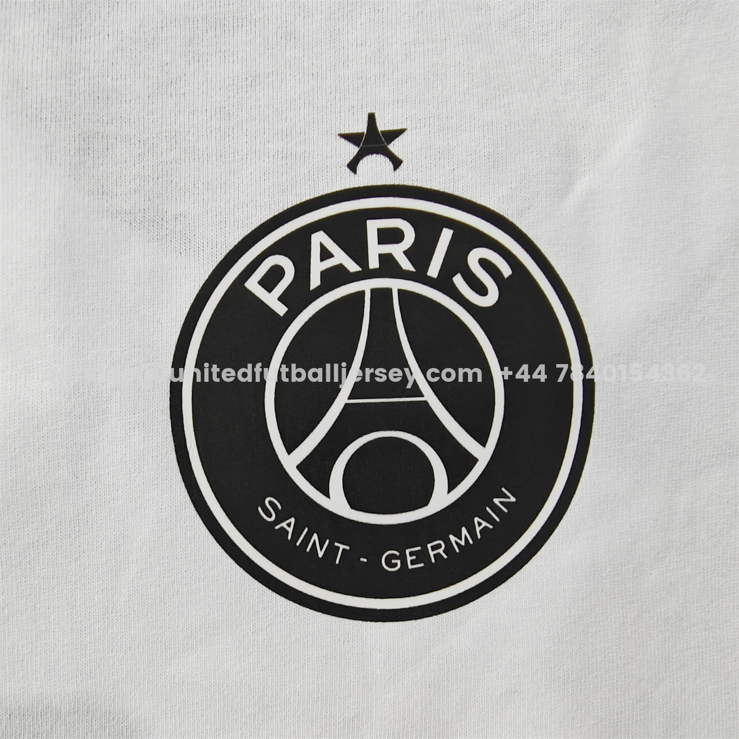 unitedfutballjersey-Paris Saint-Germain PSG 2025 Champions League Commemorative White T-shirt