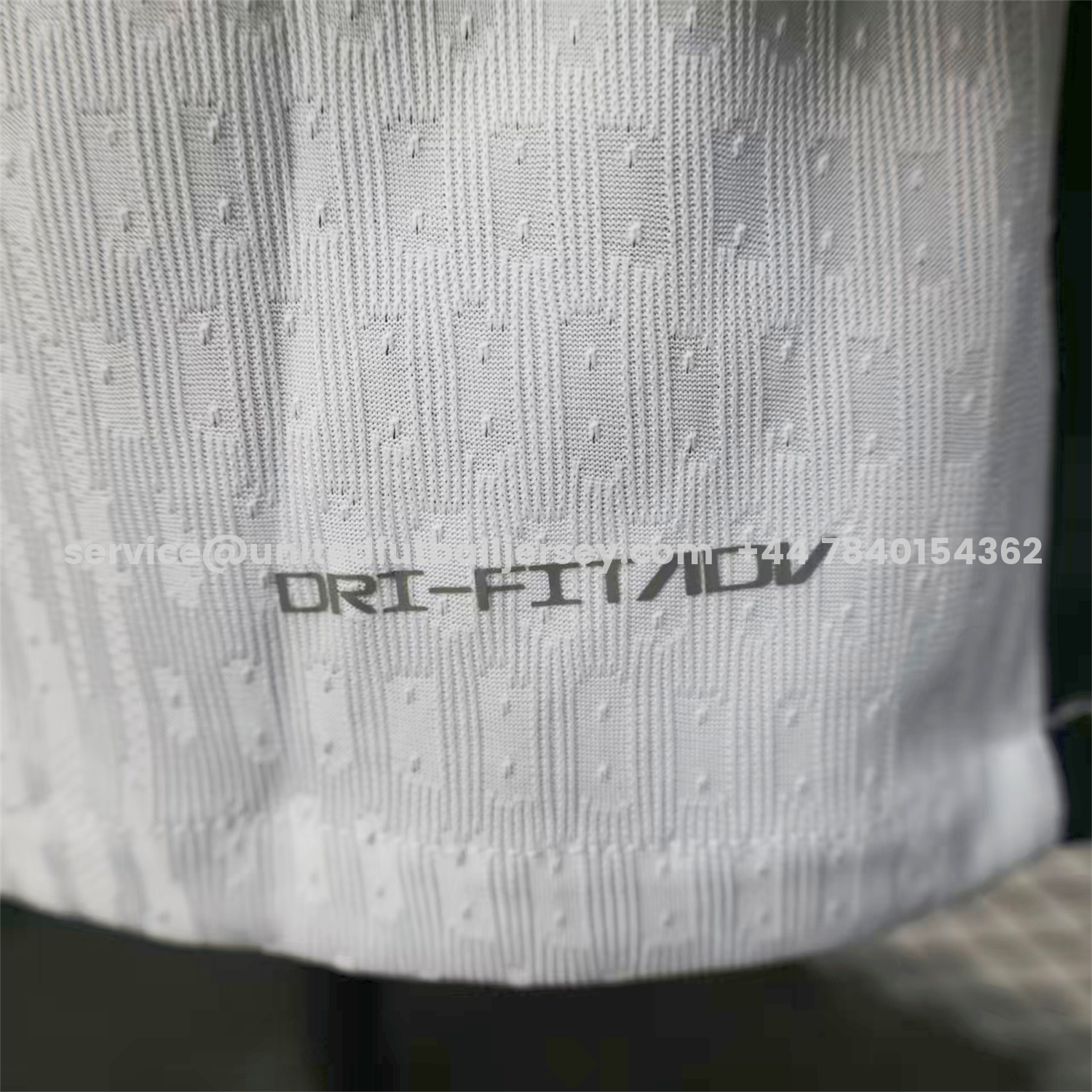 unitedfutballjersey-Paris Saint-Germain PSG 25-26 White Pre-Match Training Jersey - Player Version