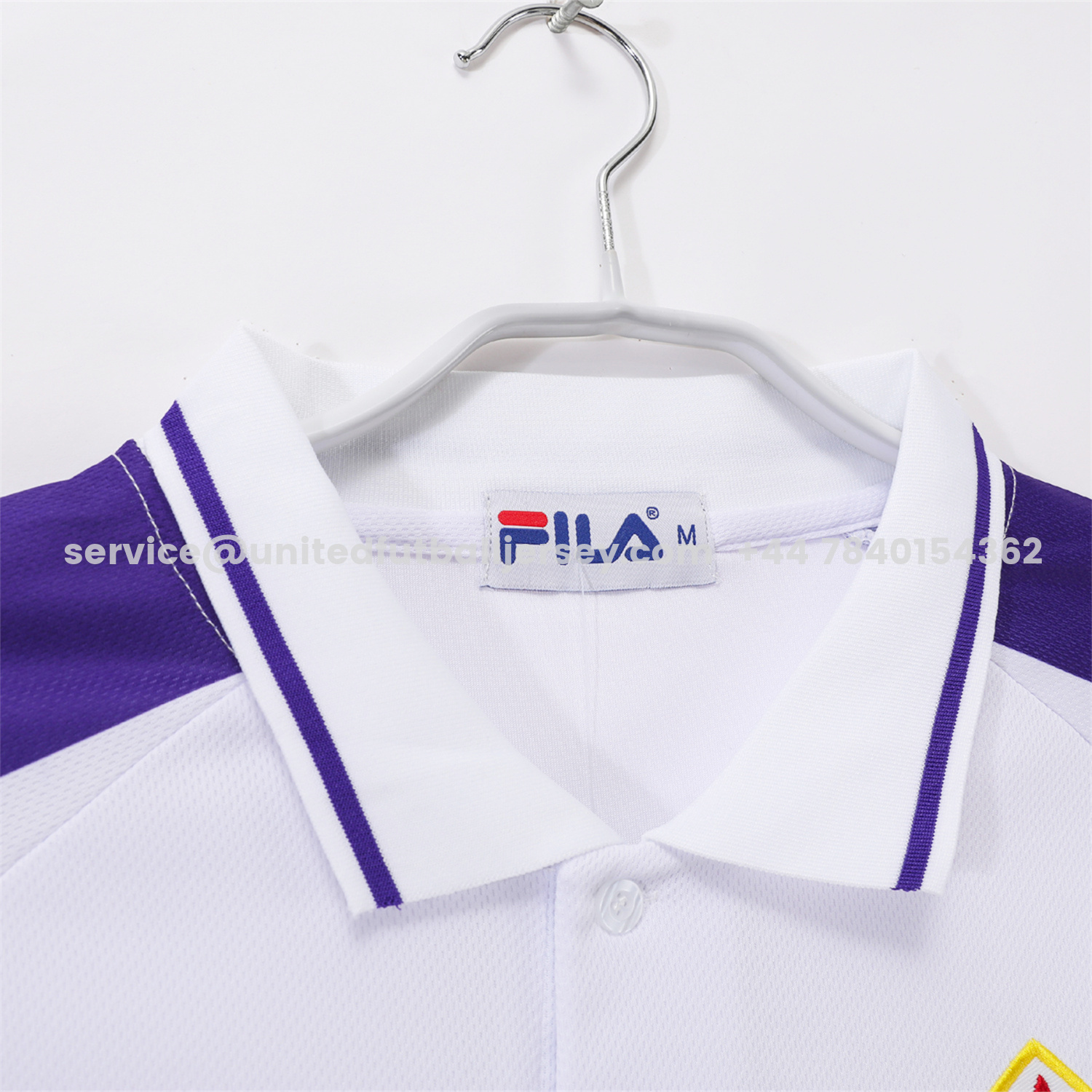 unitedfutballjersey-Retro Fiorentina 1998-99 Away White Jersey